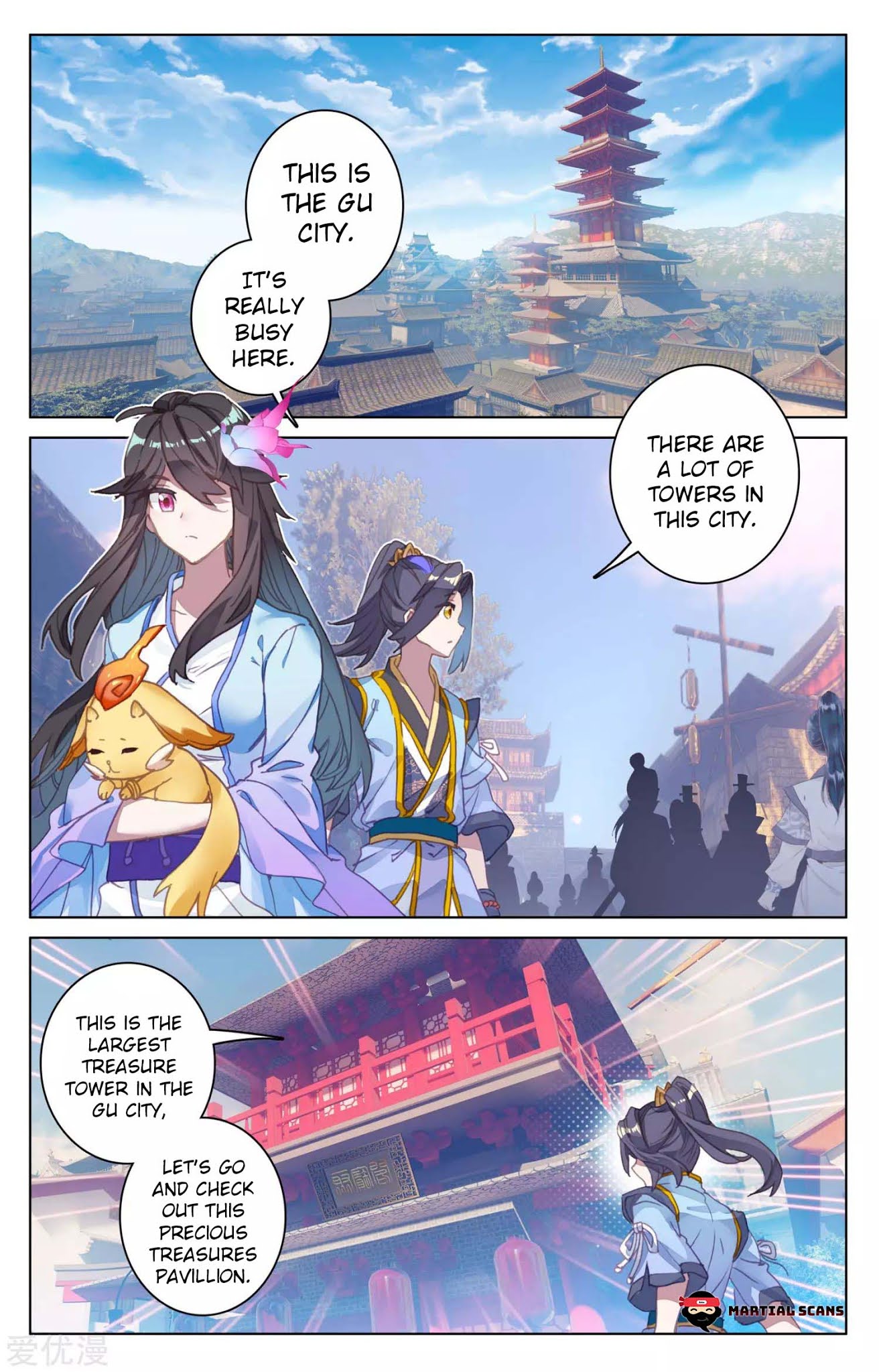 Yuan Zun Chapter 79.5 page 5 - Chapter 79.5: The Green Haired Girl