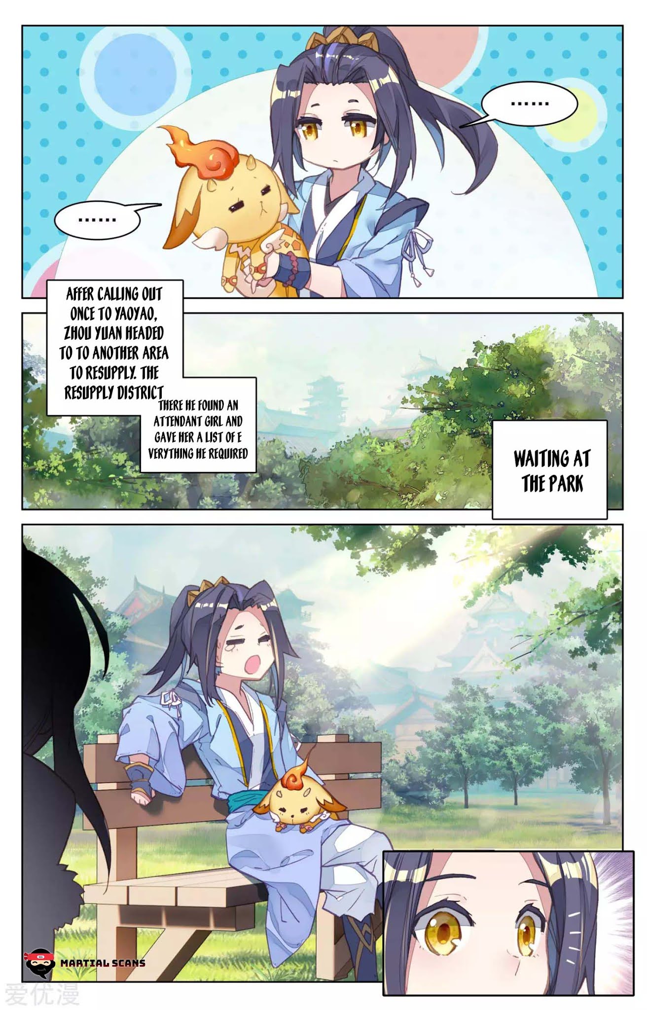 Yuan Zun Chapter 79.5 page 7 - Chapter 79.5: The Green Haired Girl