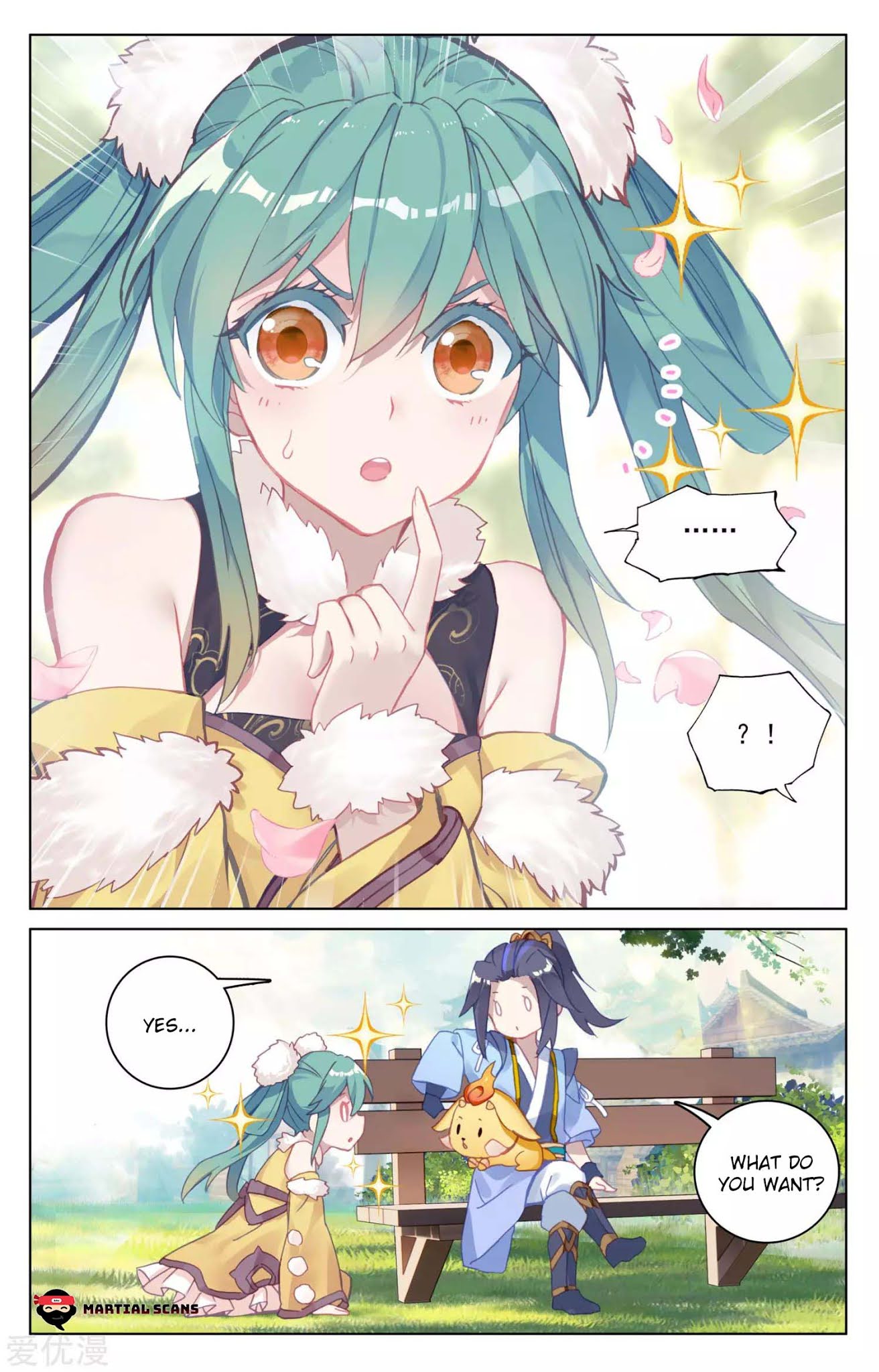 Yuan Zun Chapter 79.5 page 8 - Chapter 79.5: The Green Haired Girl
