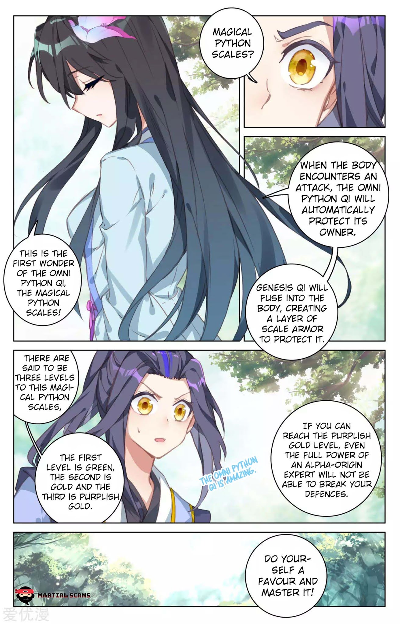 Yuan Zun Chapter 79 page 8 - Chapter 79: Magical Python Scales