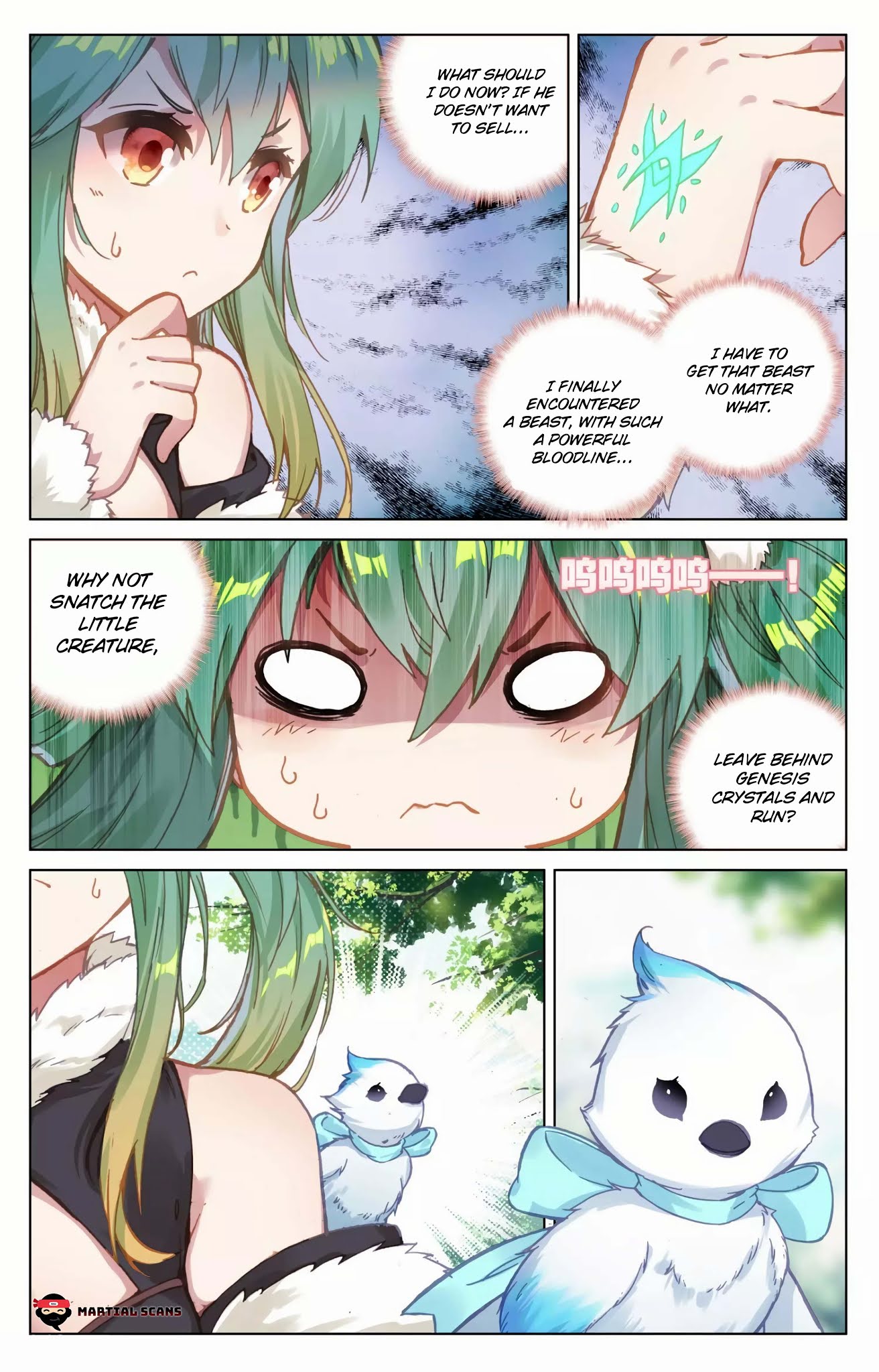 Yuan Zun Chapter 80 page 4 - Chapter 80: The Green Haired Girl 2