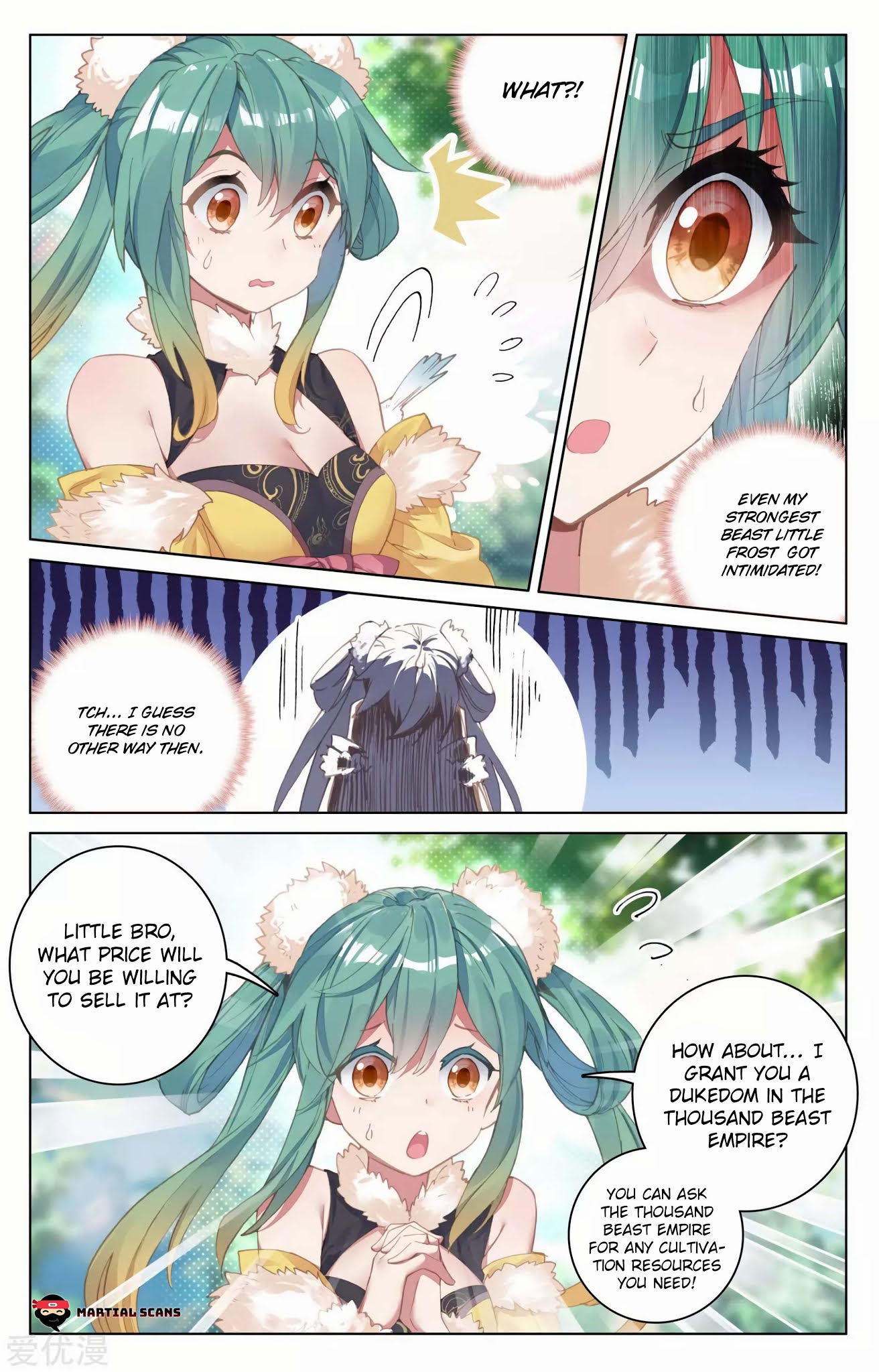 Yuan Zun Chapter 80 page 6 - Chapter 80: The Green Haired Girl 2