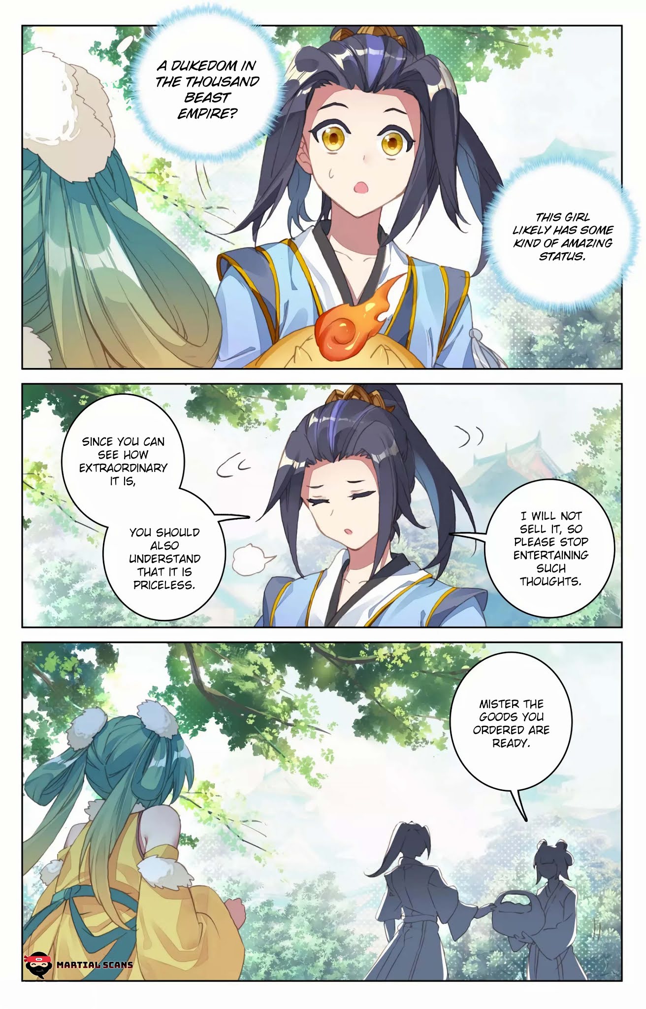 Yuan Zun Chapter 80 page 7 - Chapter 80: The Green Haired Girl 2