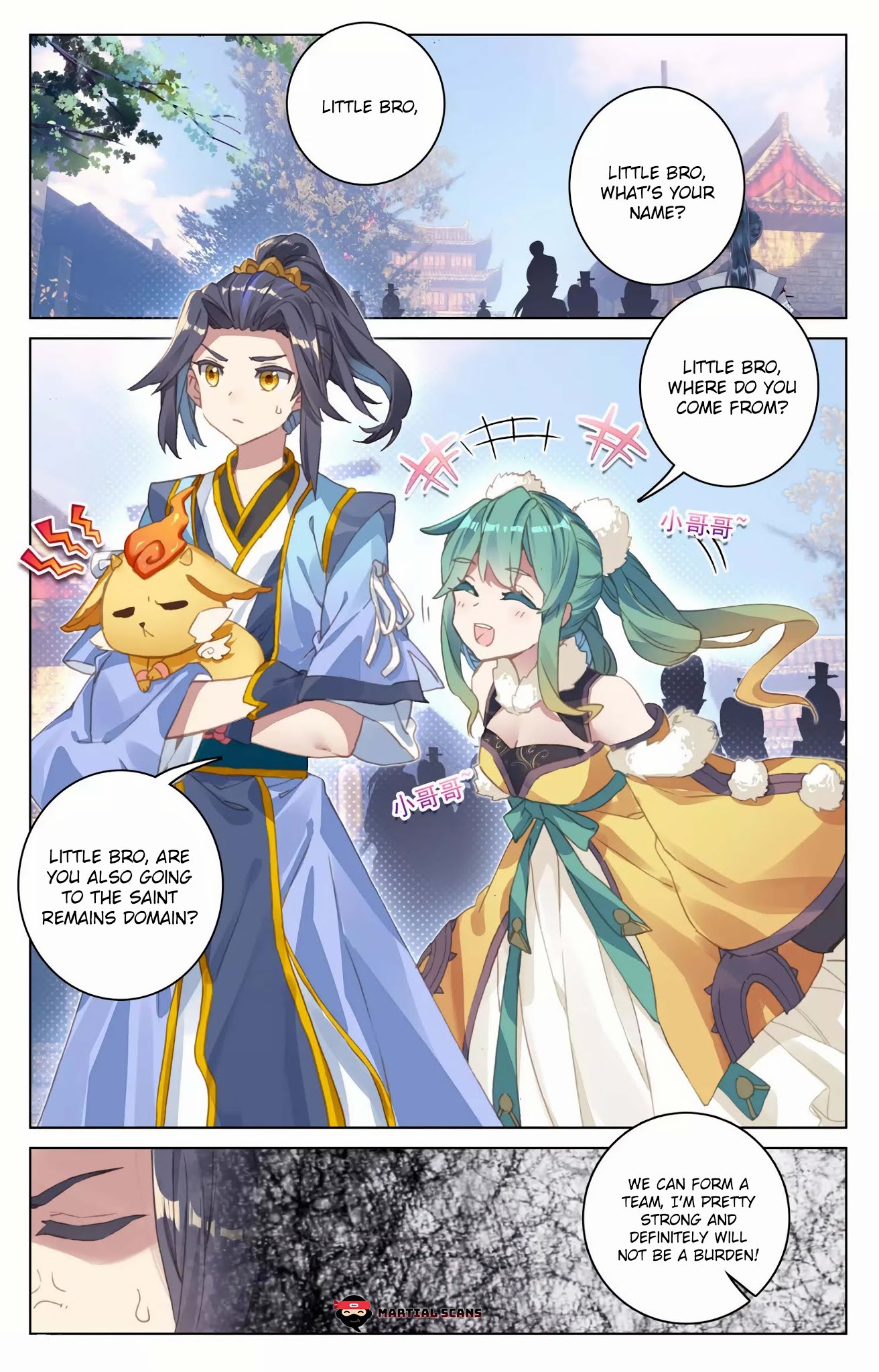 Yuan Zun Chapter 80 page 9 - Chapter 80: The Green Haired Girl 2