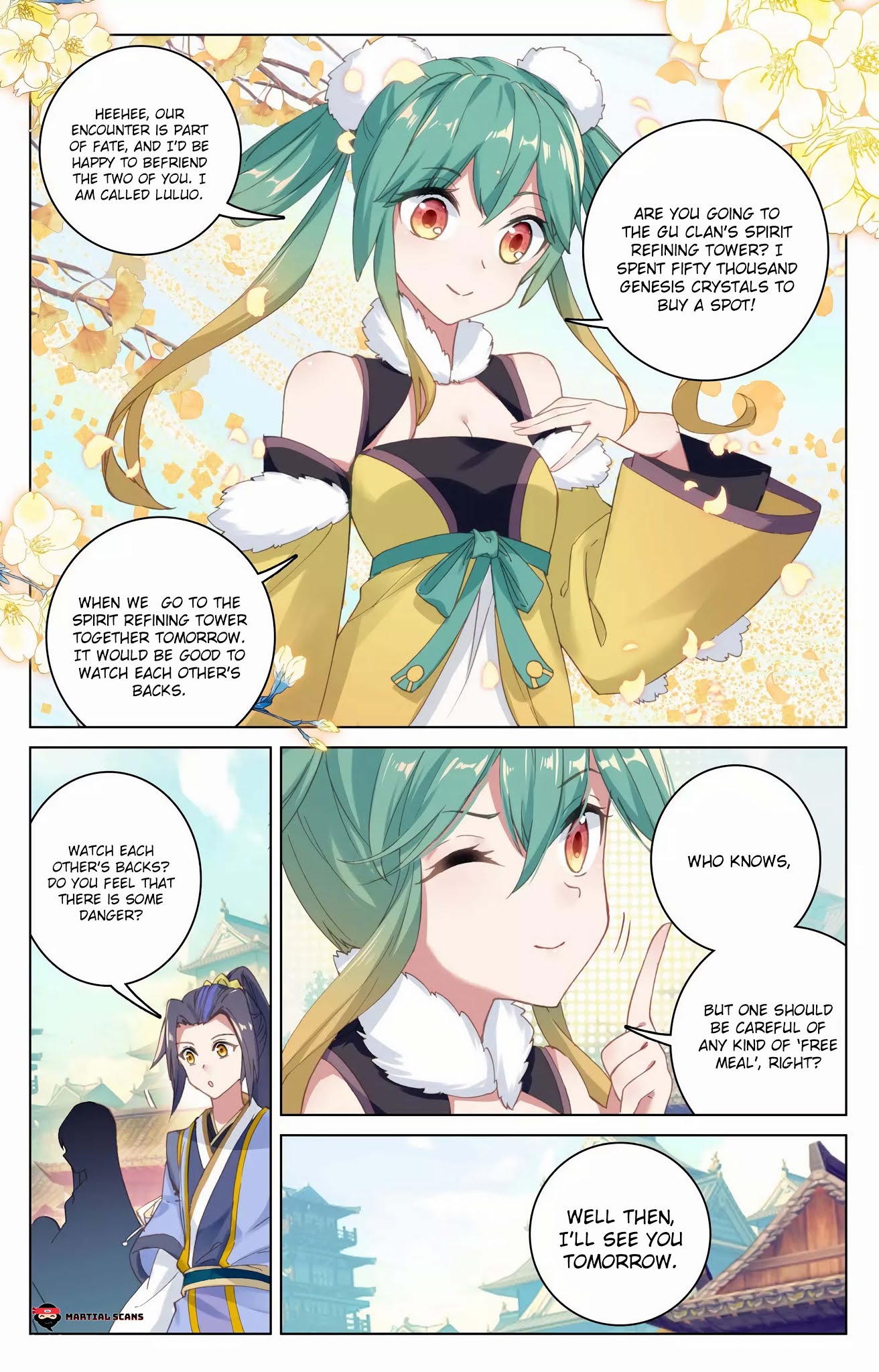Yuan Zun Chapter 81.5 page 2 - Chapter 81.5: Spirit Refining Tower?