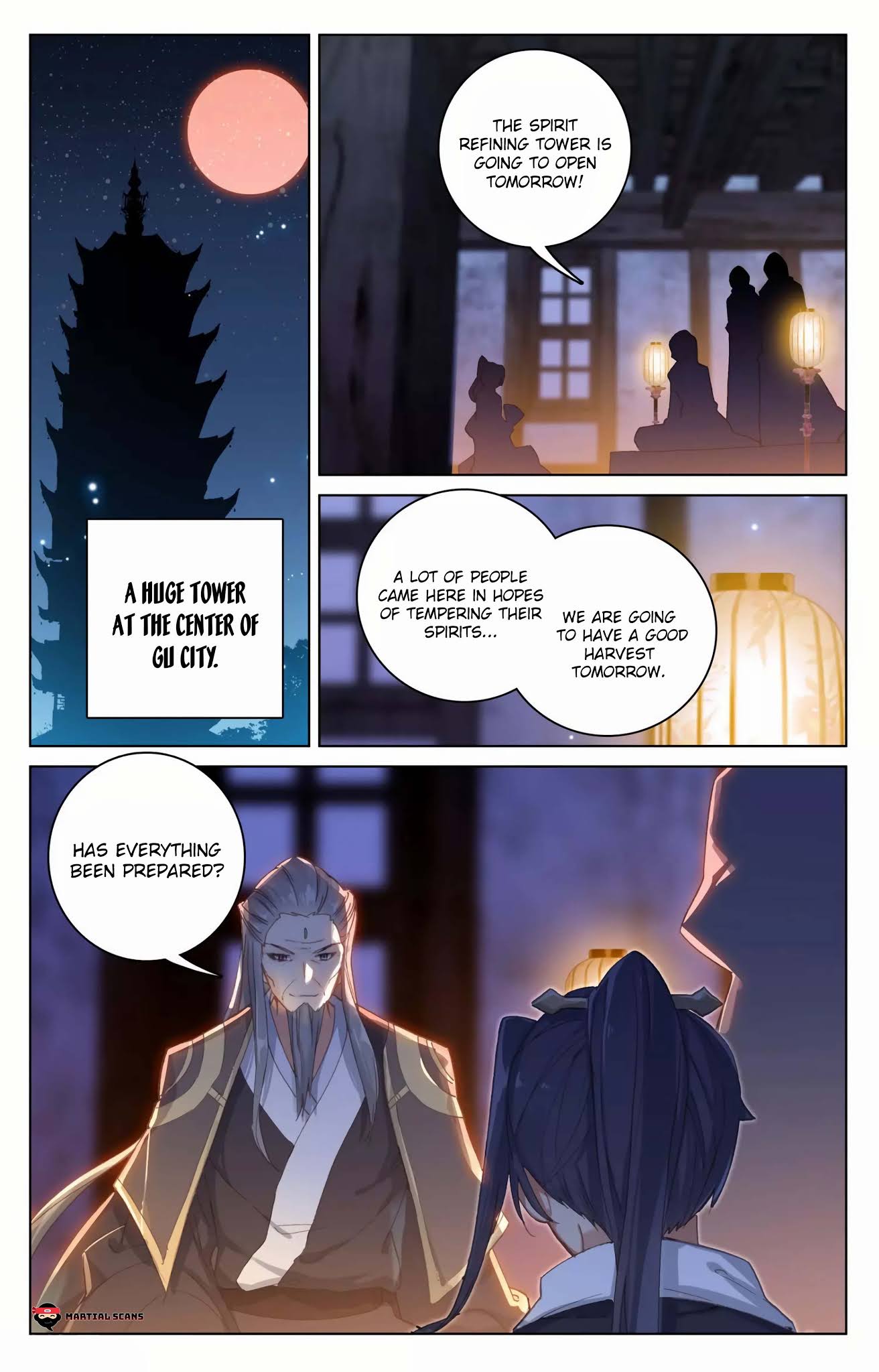Yuan Zun Chapter 81.5 page 3 - Chapter 81.5: Spirit Refining Tower?