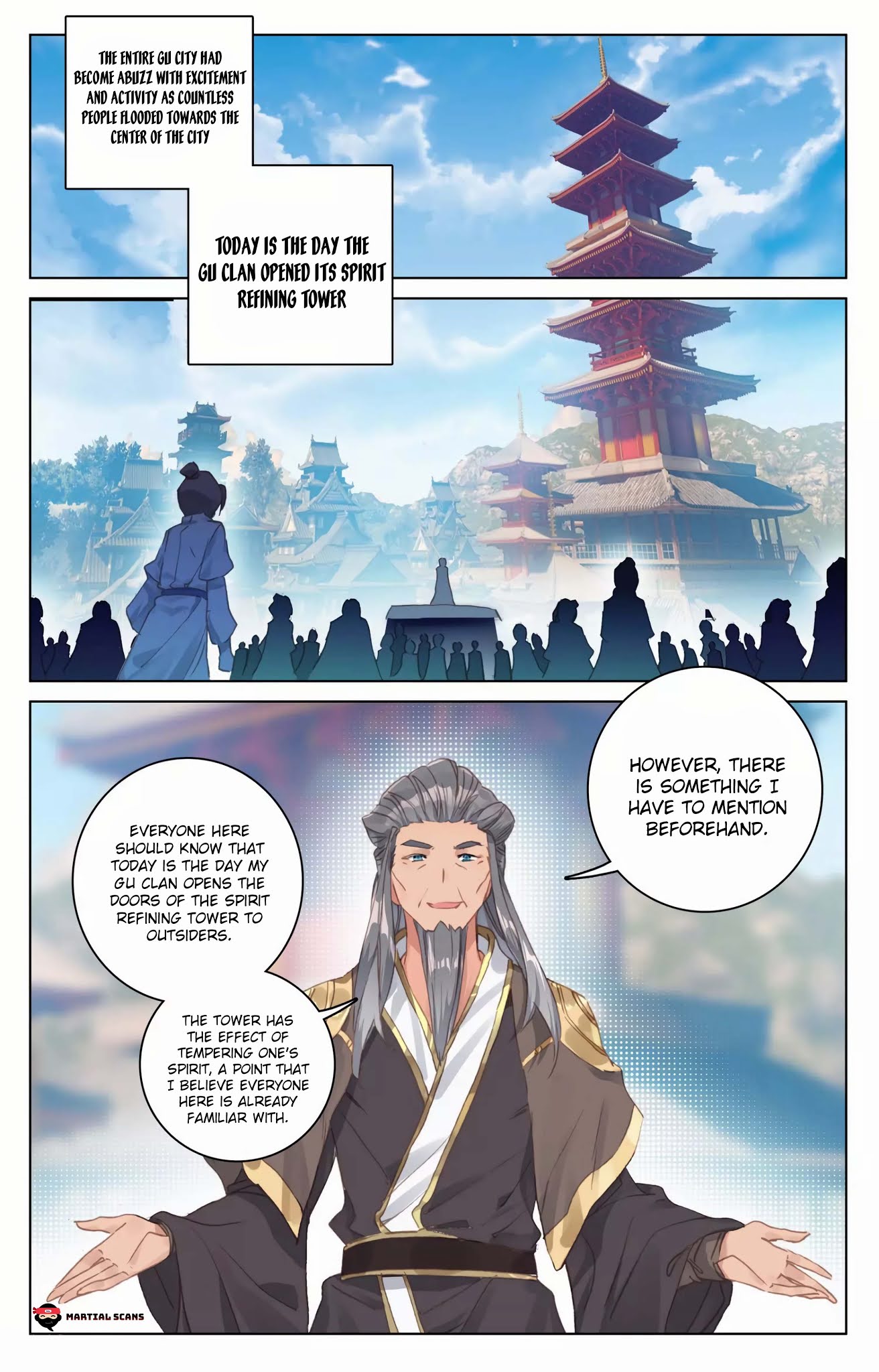 Yuan Zun Chapter 81.5 page 5 - Chapter 81.5: Spirit Refining Tower?
