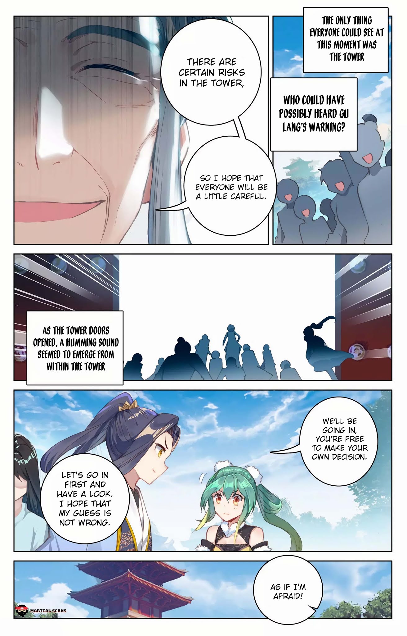 Yuan Zun Chapter 81.5 page 6 - Chapter 81.5: Spirit Refining Tower?
