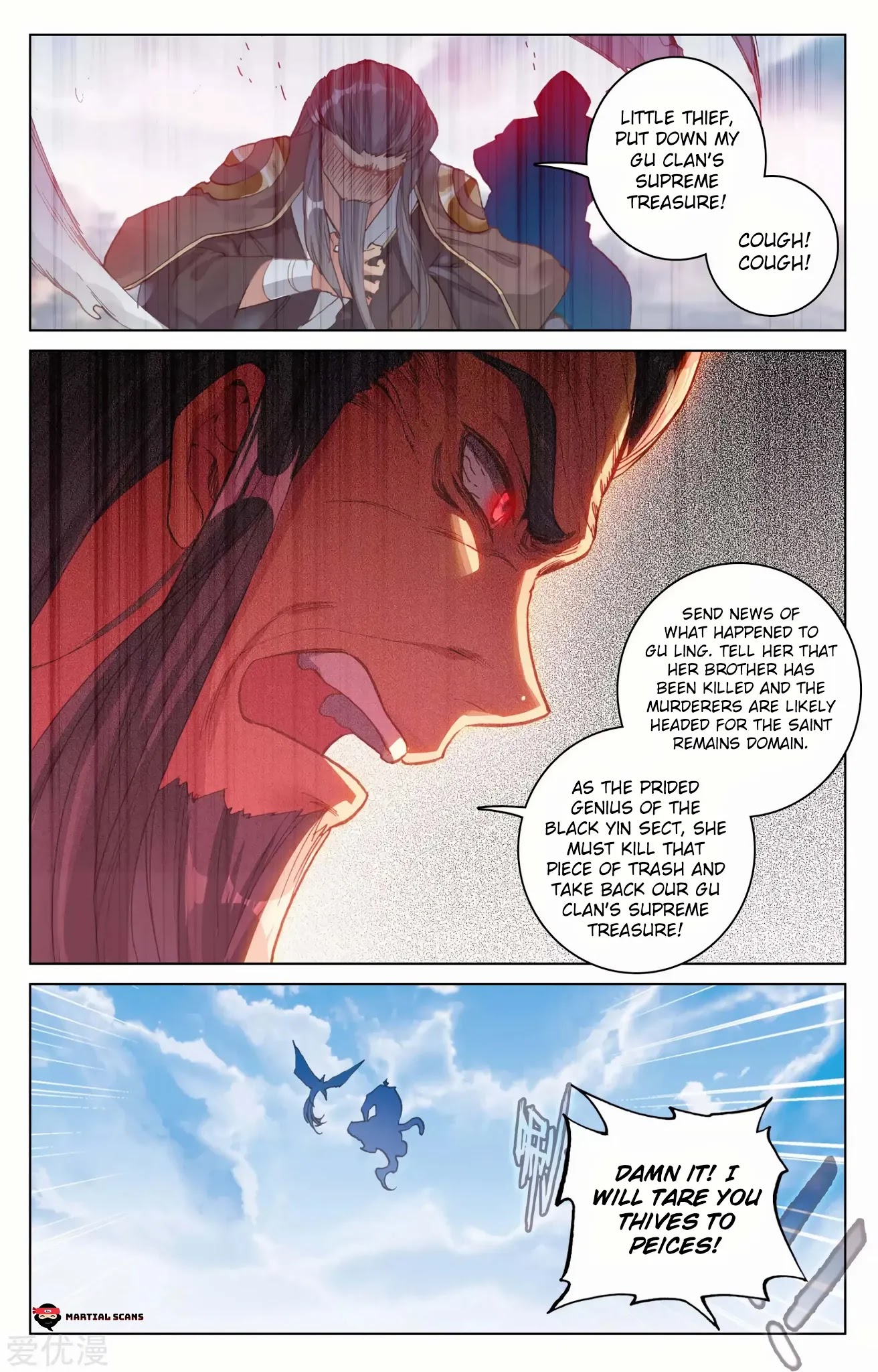 Yuan Zun Chapter 83.5 page 9 - Chapter 83.5: Escaping Unscathed