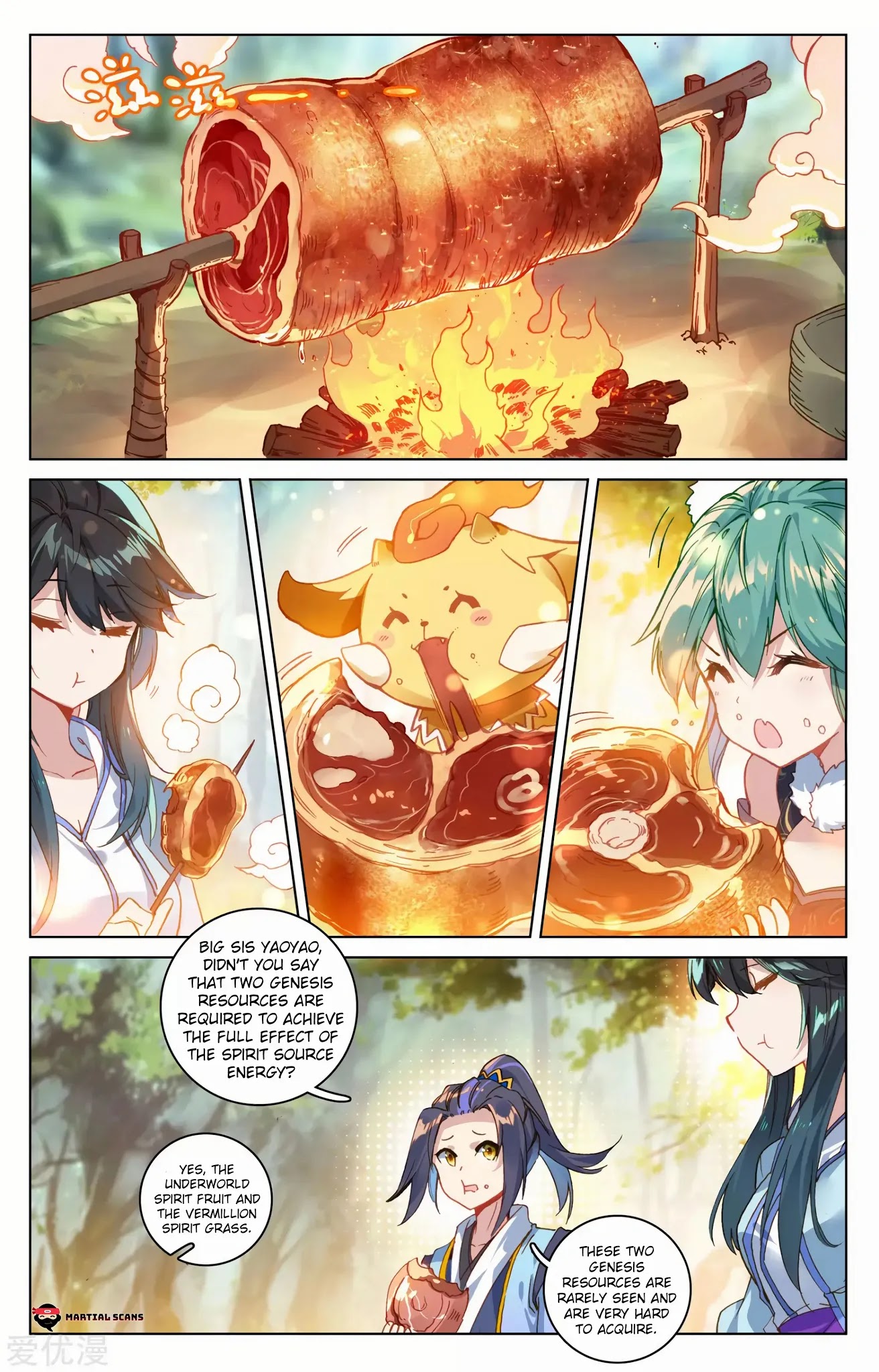 Yuan Zun Chapter 84.5 page 3 - Chapter 84.5: The Youth in Ash Robes