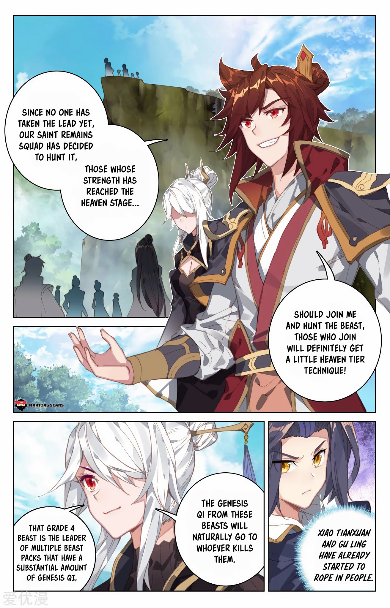 Yuan Zun Chapter 94 page 4 - Chapter 94: Saint Remains Squad