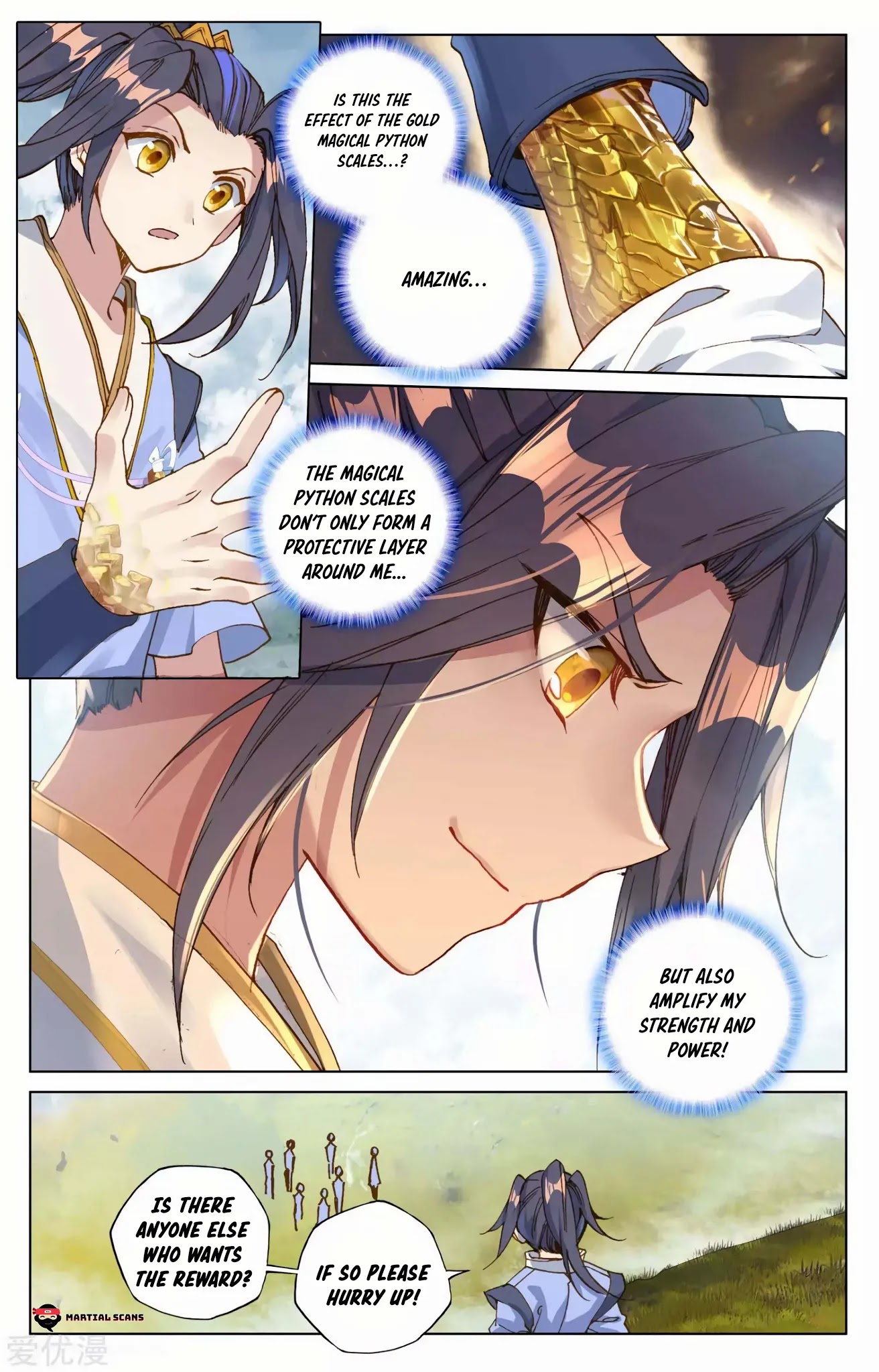 Yuan Zun Chapter 97.5 page 4 - Chapter 97.5: Golden Magical Python Scales