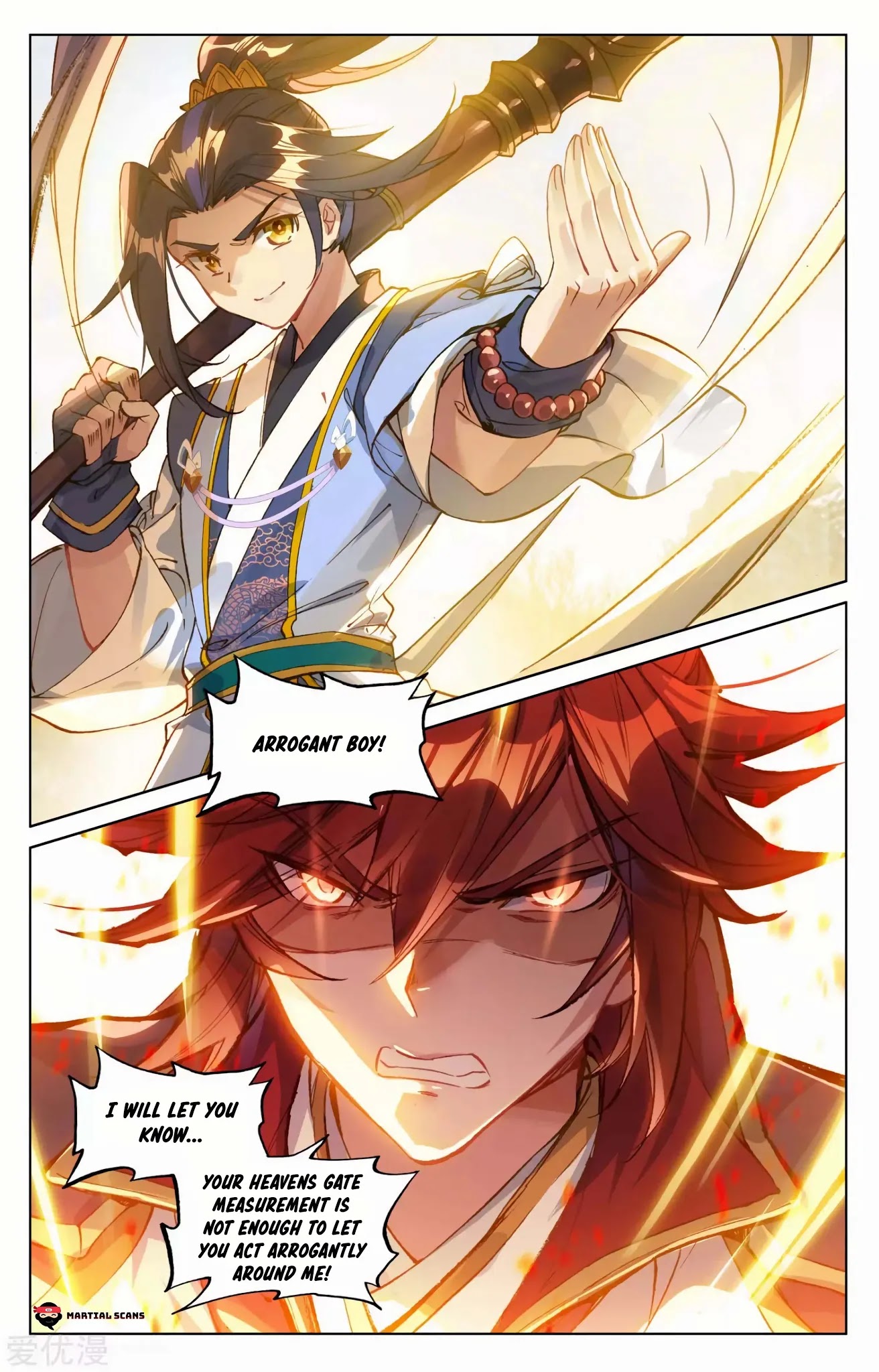 Yuan Zun Chapter 97.5 page 9 - Chapter 97.5: Golden Magical Python Scales