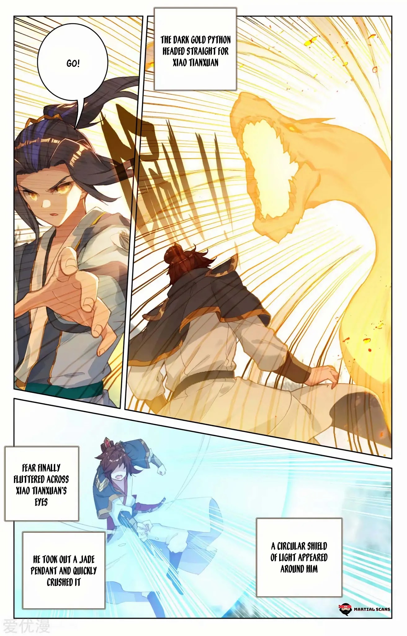 Yuan Zun Chapter 98.5 page 6 - Chapter 98.5: Python Swallows Devil Halo