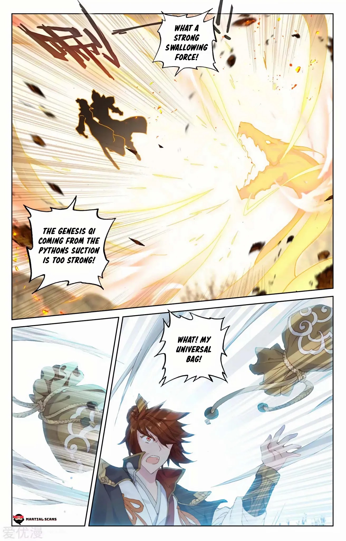 Yuan Zun Chapter 98.5 page 8 - Chapter 98.5: Python Swallows Devil Halo