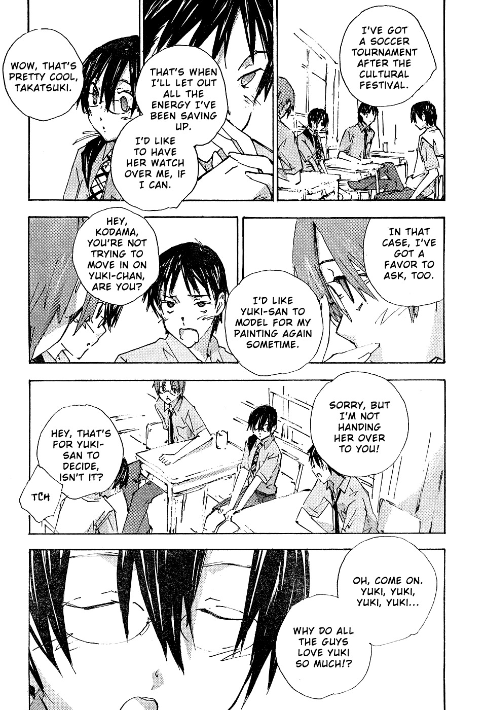 Yubisaki Milk Tea Chapter 59 page 11 - Chapter 59: A Sullen Smile