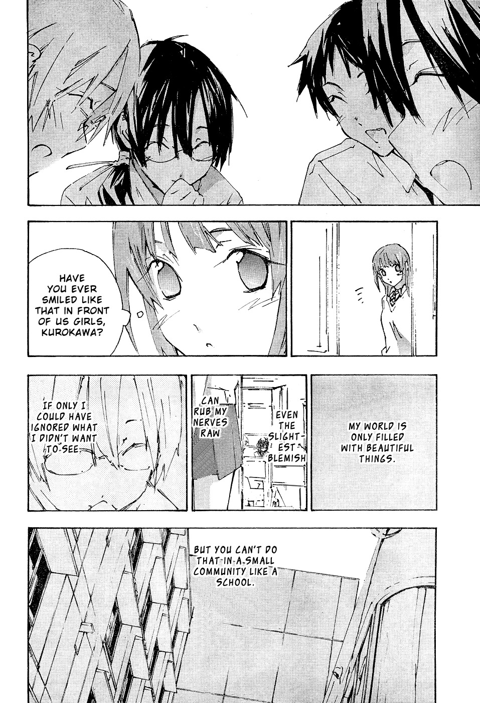 Yubisaki Milk Tea Chapter 59 page 14 - Chapter 59: A Sullen Smile