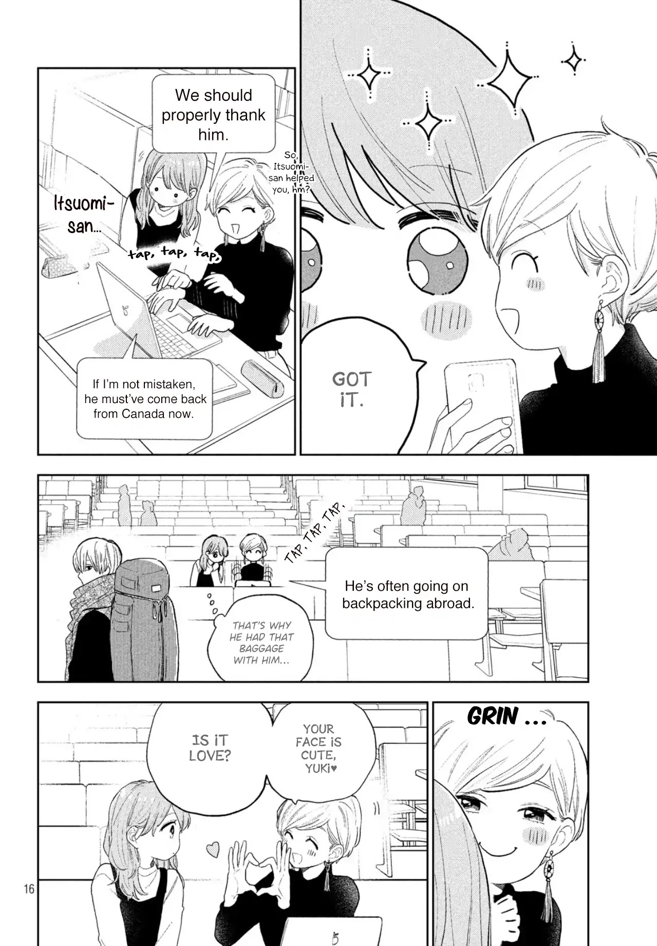 Yubisaki to Renren Chapter 1 page 16 - Chapter 1: Yuki’s world
