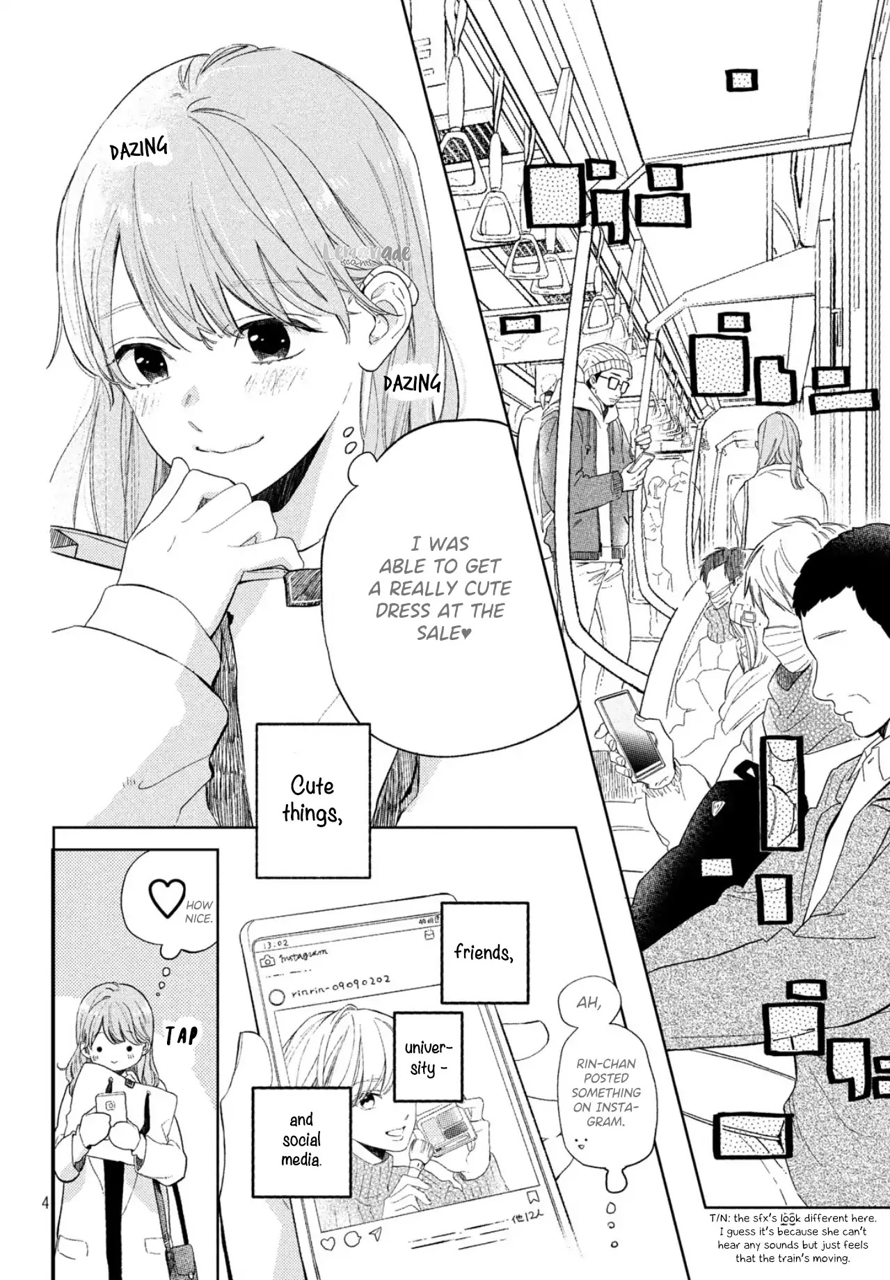 Yubisaki to Renren Chapter 1 page 4 - Chapter 1: Yuki’s world