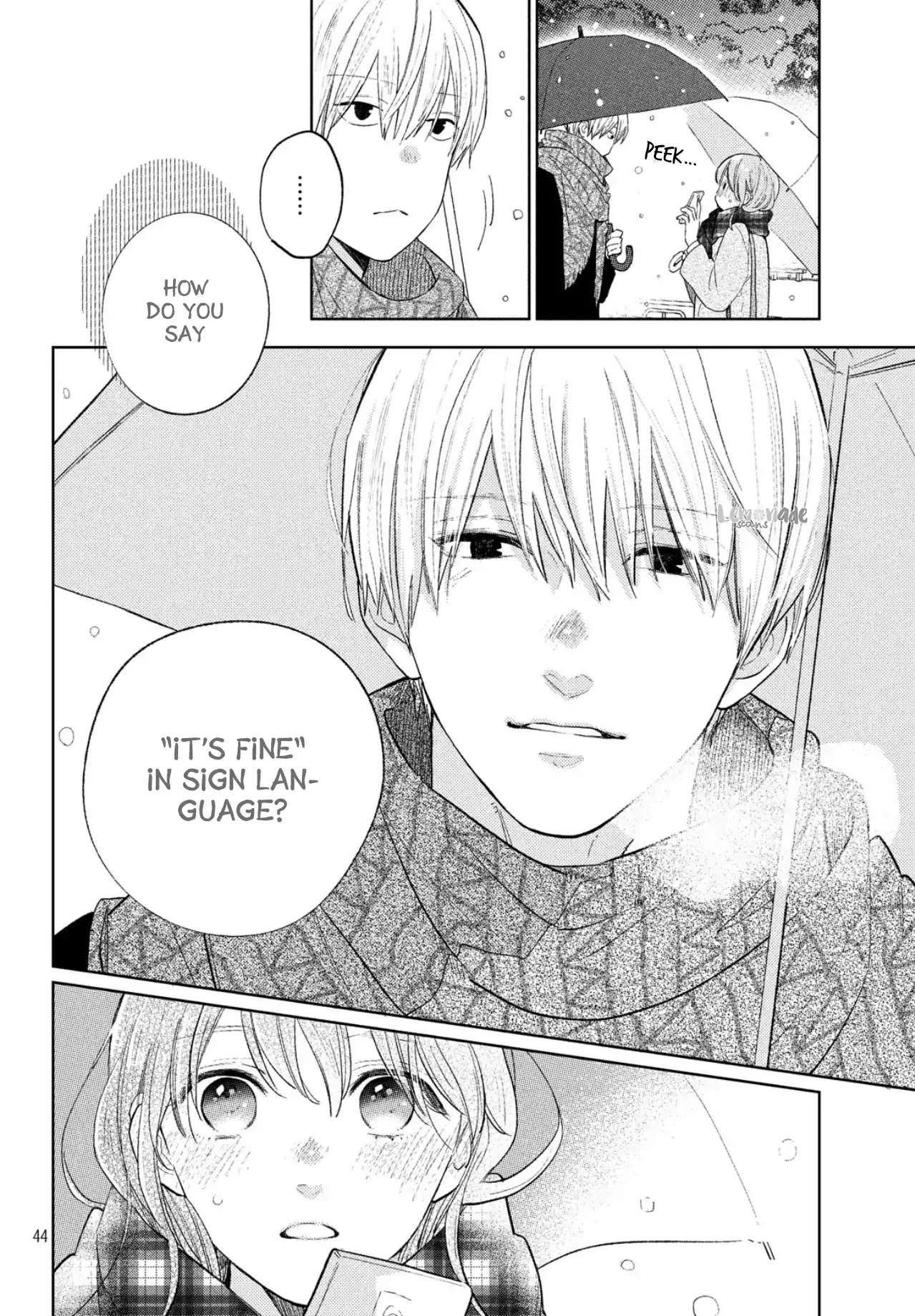 Yubisaki to Renren Chapter 1 page 44 - Chapter 1: Yuki’s world