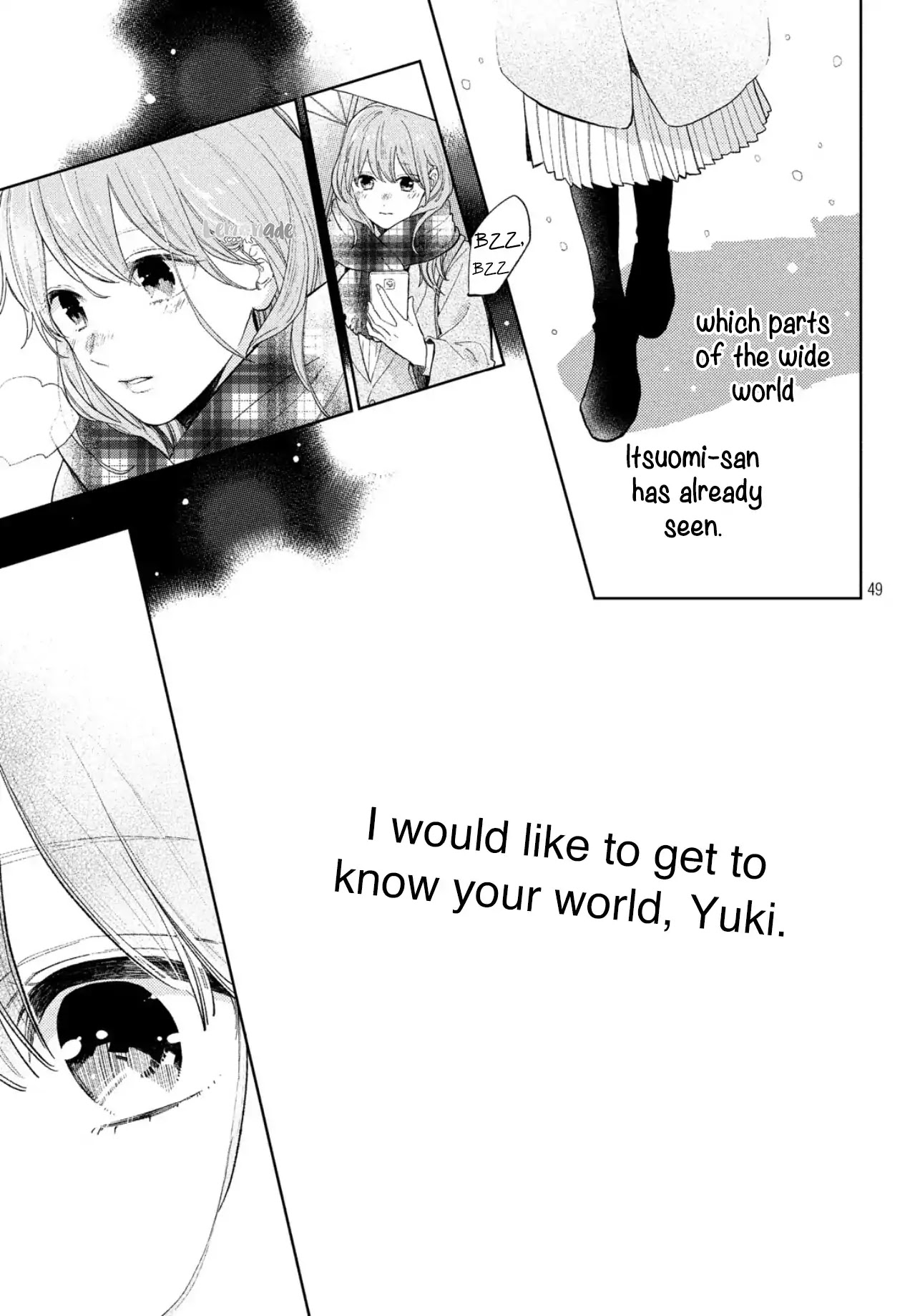 Yubisaki to Renren Chapter 1 page 49 - Chapter 1: Yuki’s world