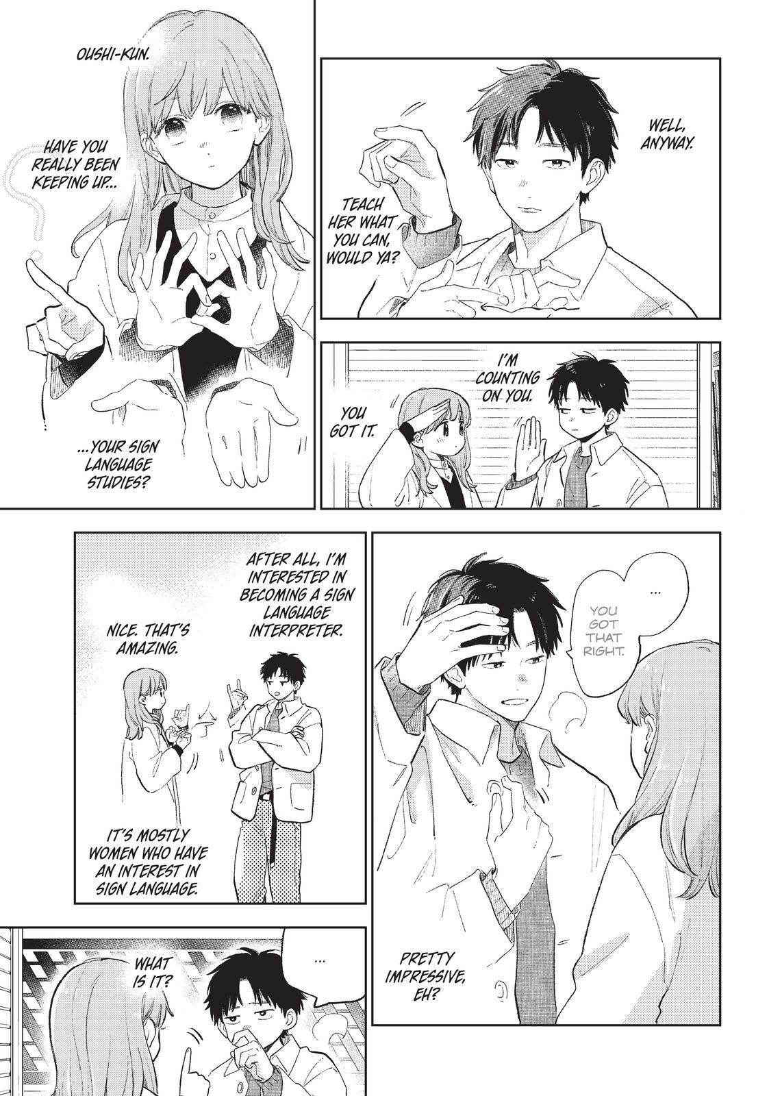 Yubisaki to Renren Chapter 11 page 17 - Chapter 11