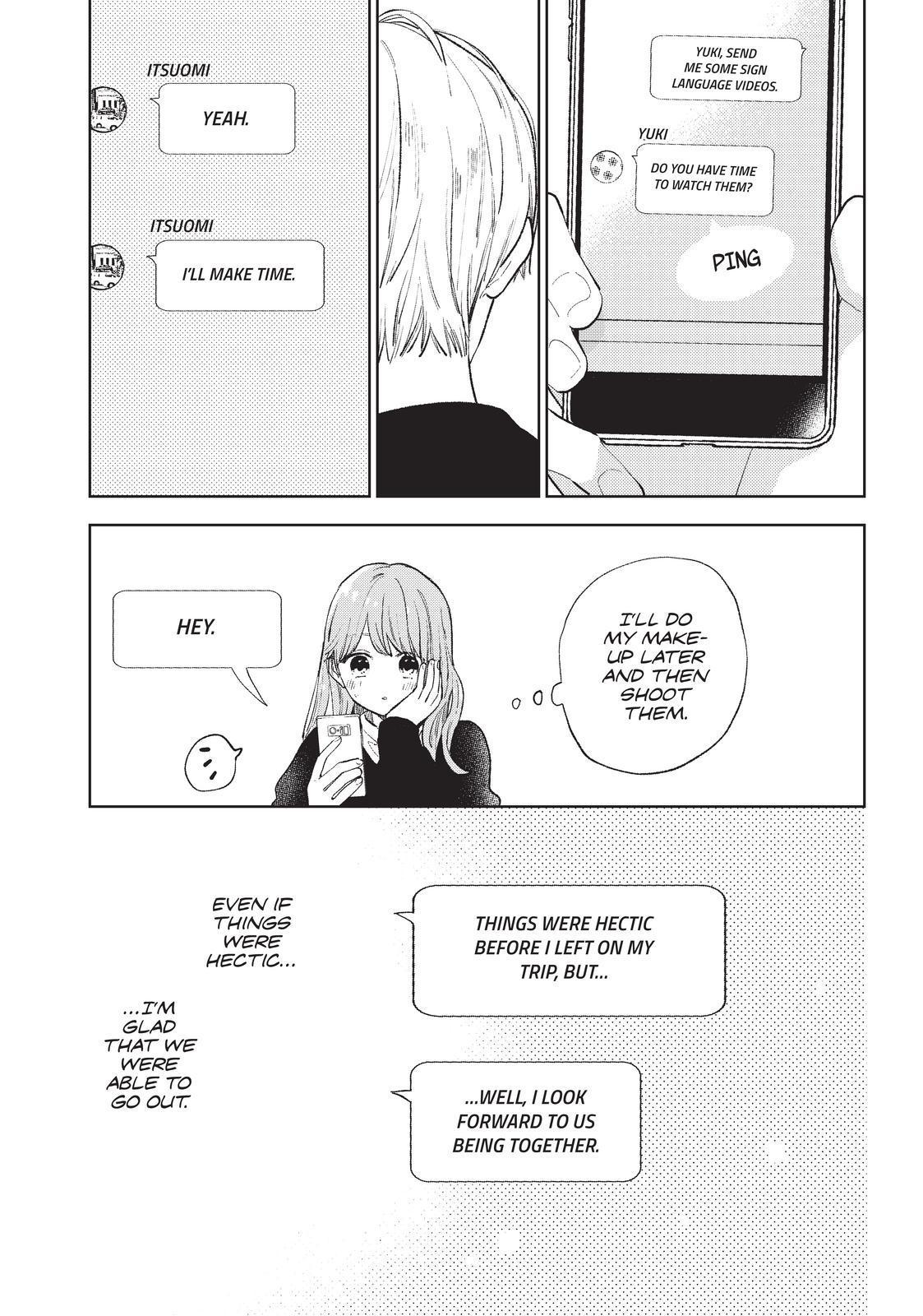 Yubisaki to Renren Chapter 11 page 27 - Chapter 11