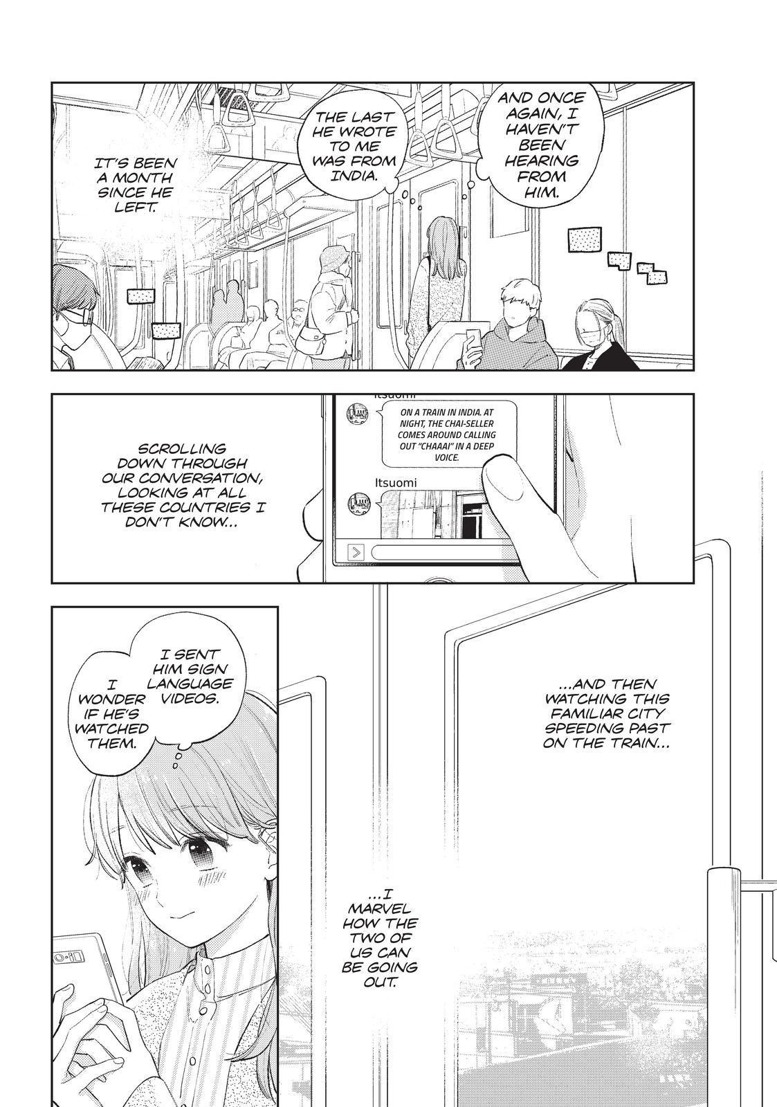 Yubisaki to Renren Chapter 12 page 4 - Chapter 12