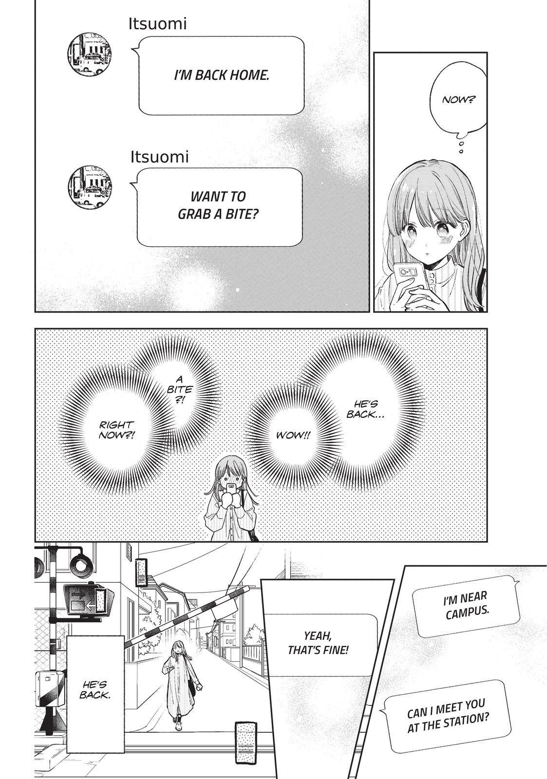 Yubisaki to Renren Chapter 12 page 8 - Chapter 12