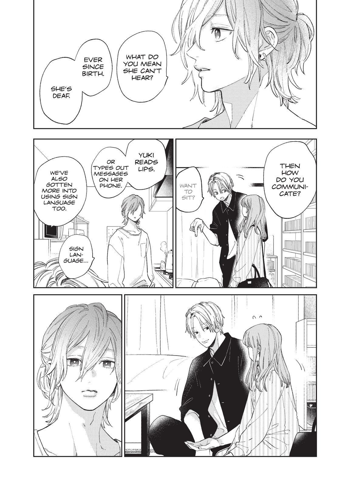 Yubisaki to Renren Chapter 13 page 7 - Chapter 13