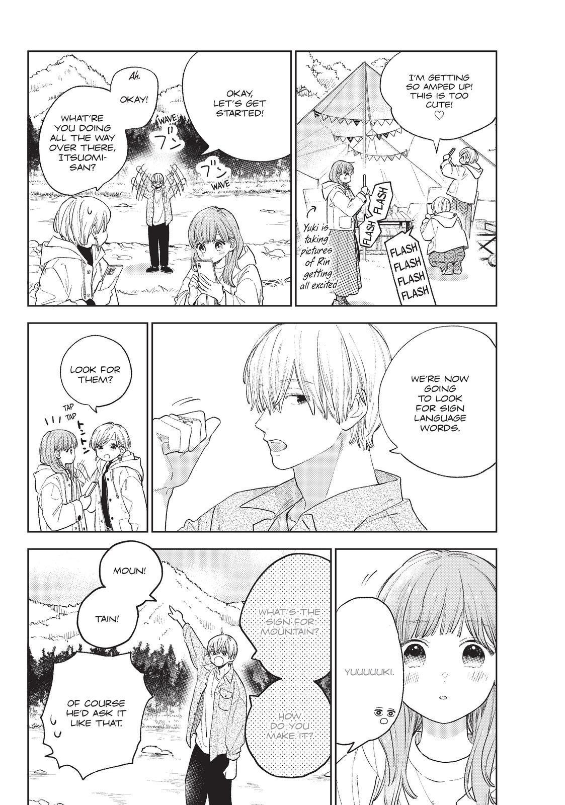Yubisaki to Renren Chapter 14 page 12 - Chapter 14