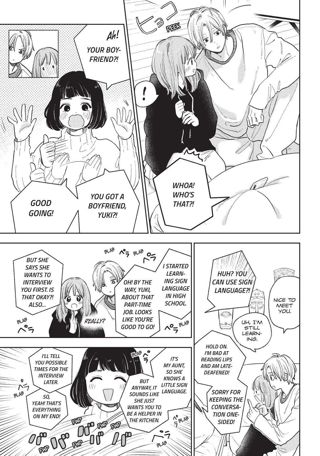 Yubisaki to Renren Chapter 16 page 17 - Chapter 16