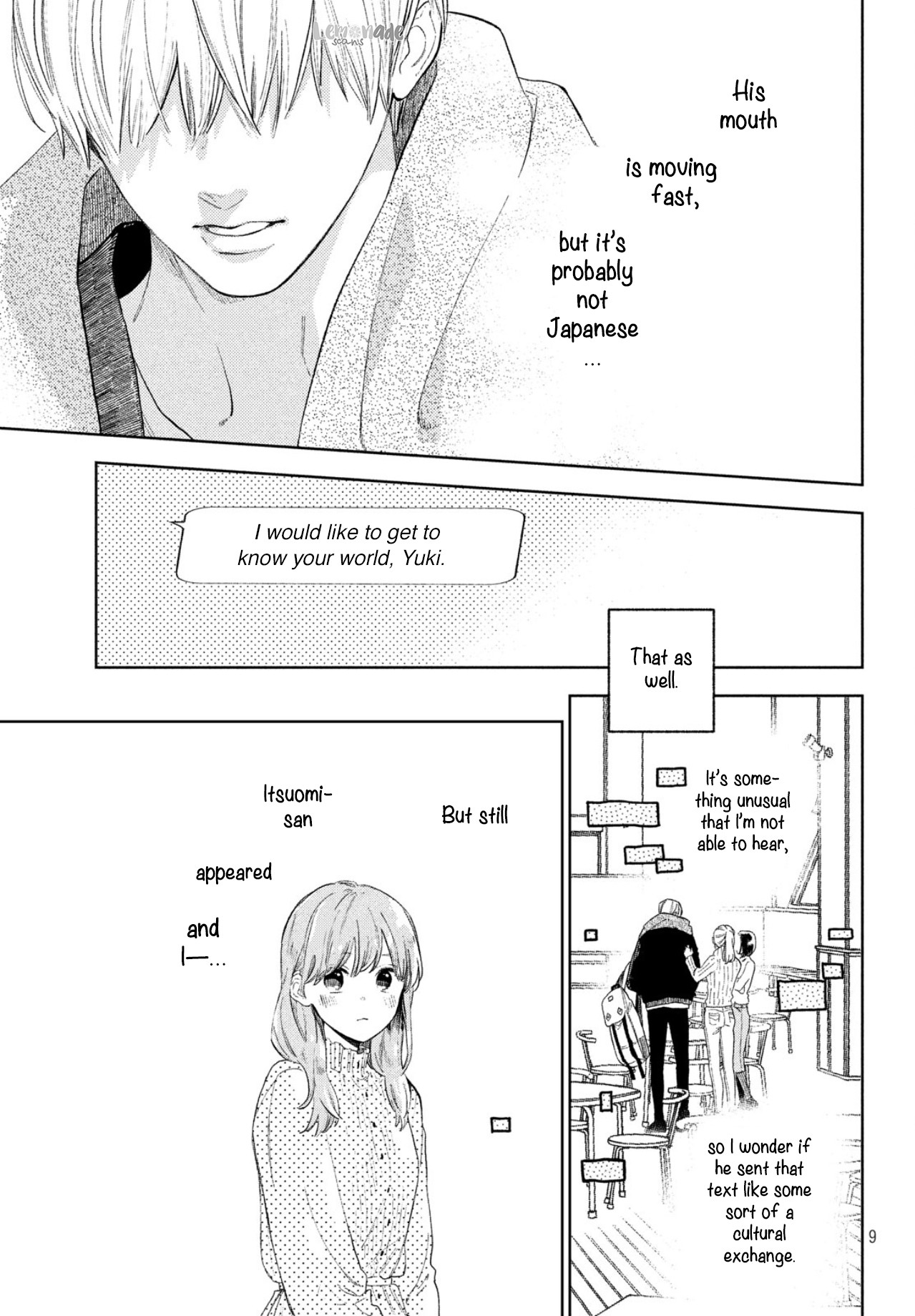 Yubisaki to Renren Chapter 2 page 11 - Chapter 2: Towars Love