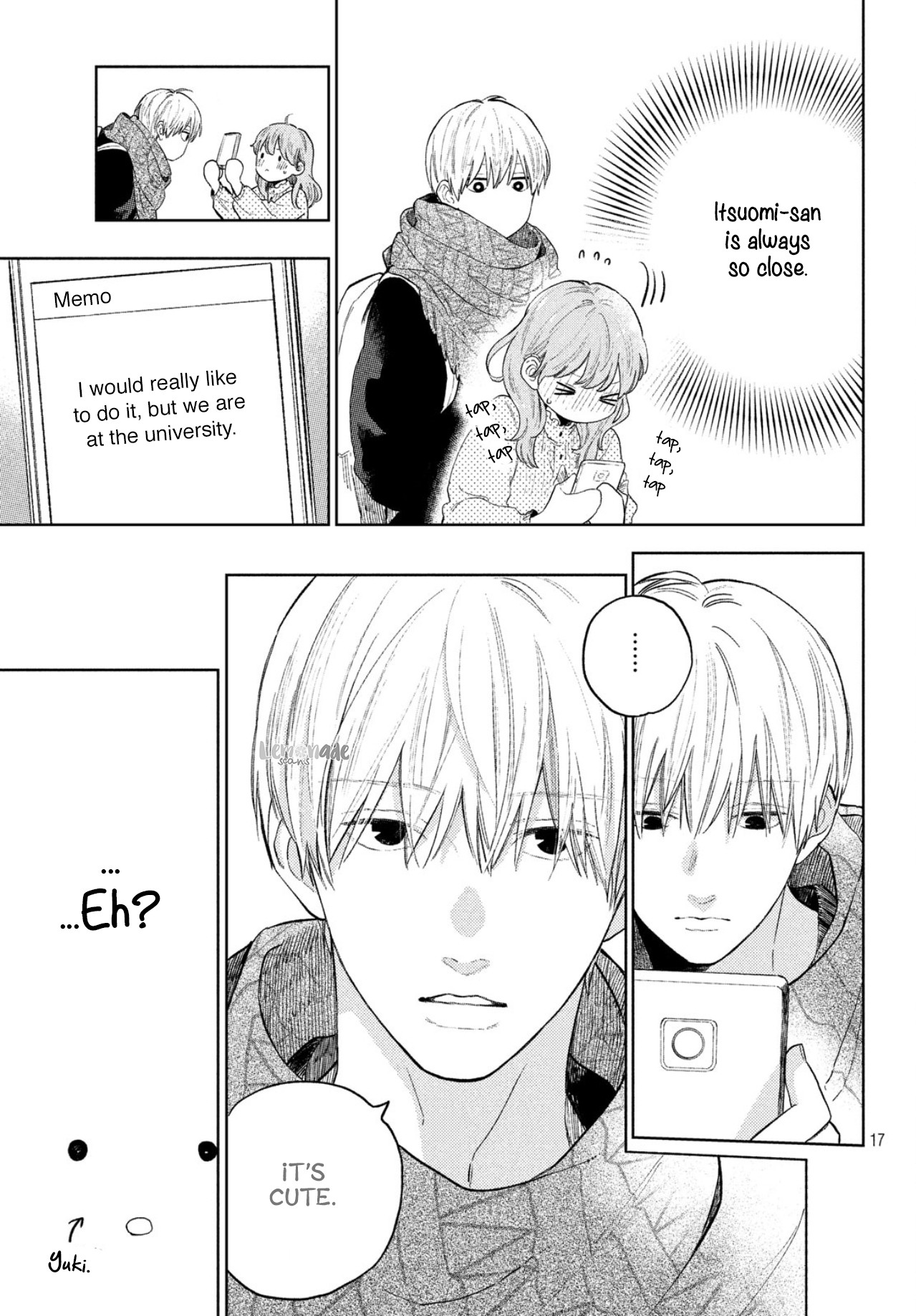 Yubisaki to Renren Chapter 2 page 19 - Chapter 2: Towars Love