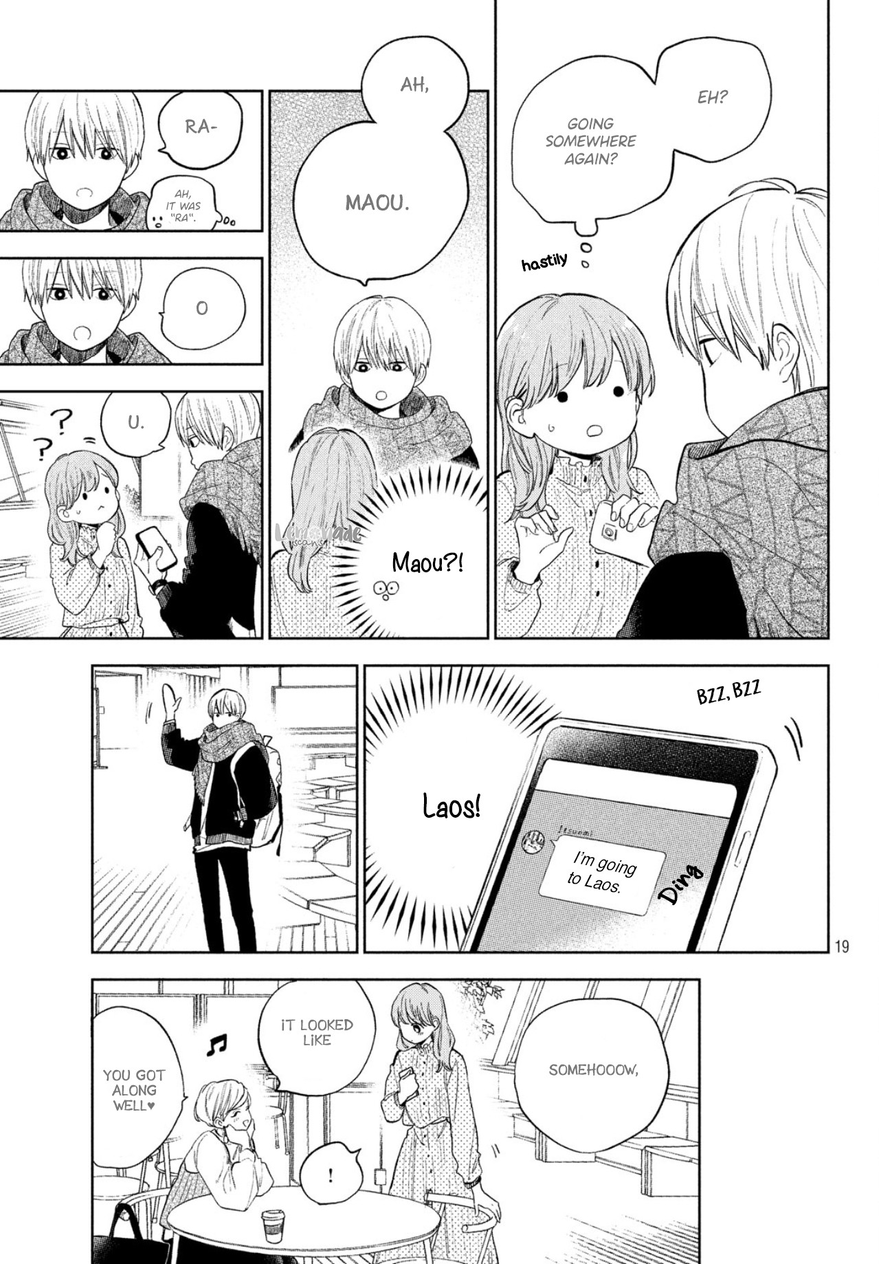 Yubisaki to Renren Chapter 2 page 21 - Chapter 2: Towars Love