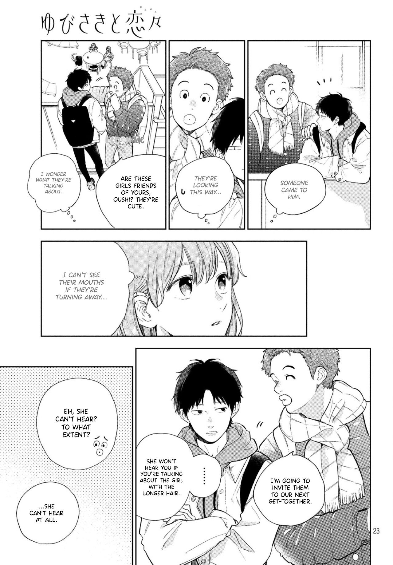 Yubisaki to Renren Chapter 2 page 25 - Chapter 2: Towars Love