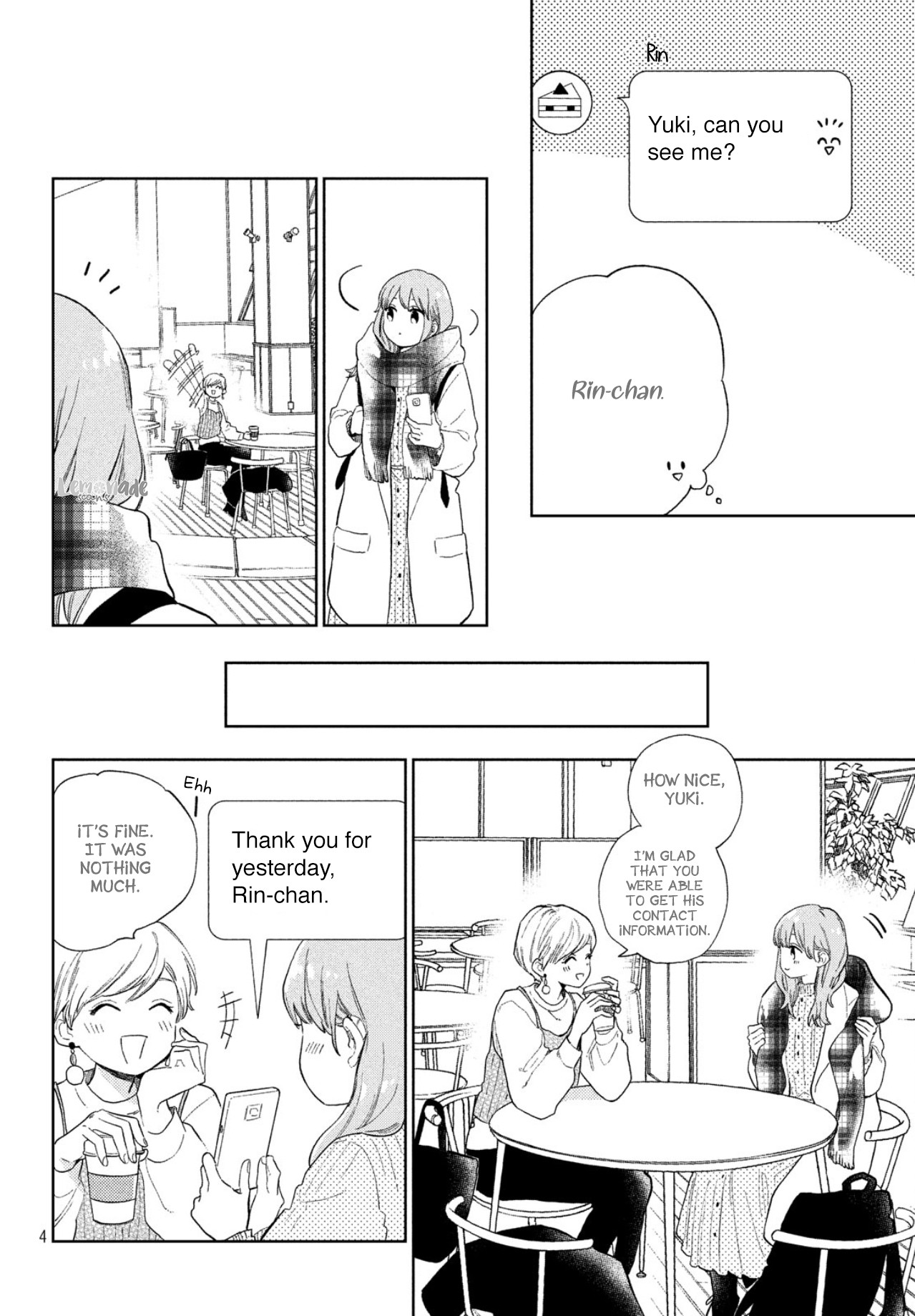 Yubisaki to Renren Chapter 2 page 6 - Chapter 2: Towars Love
