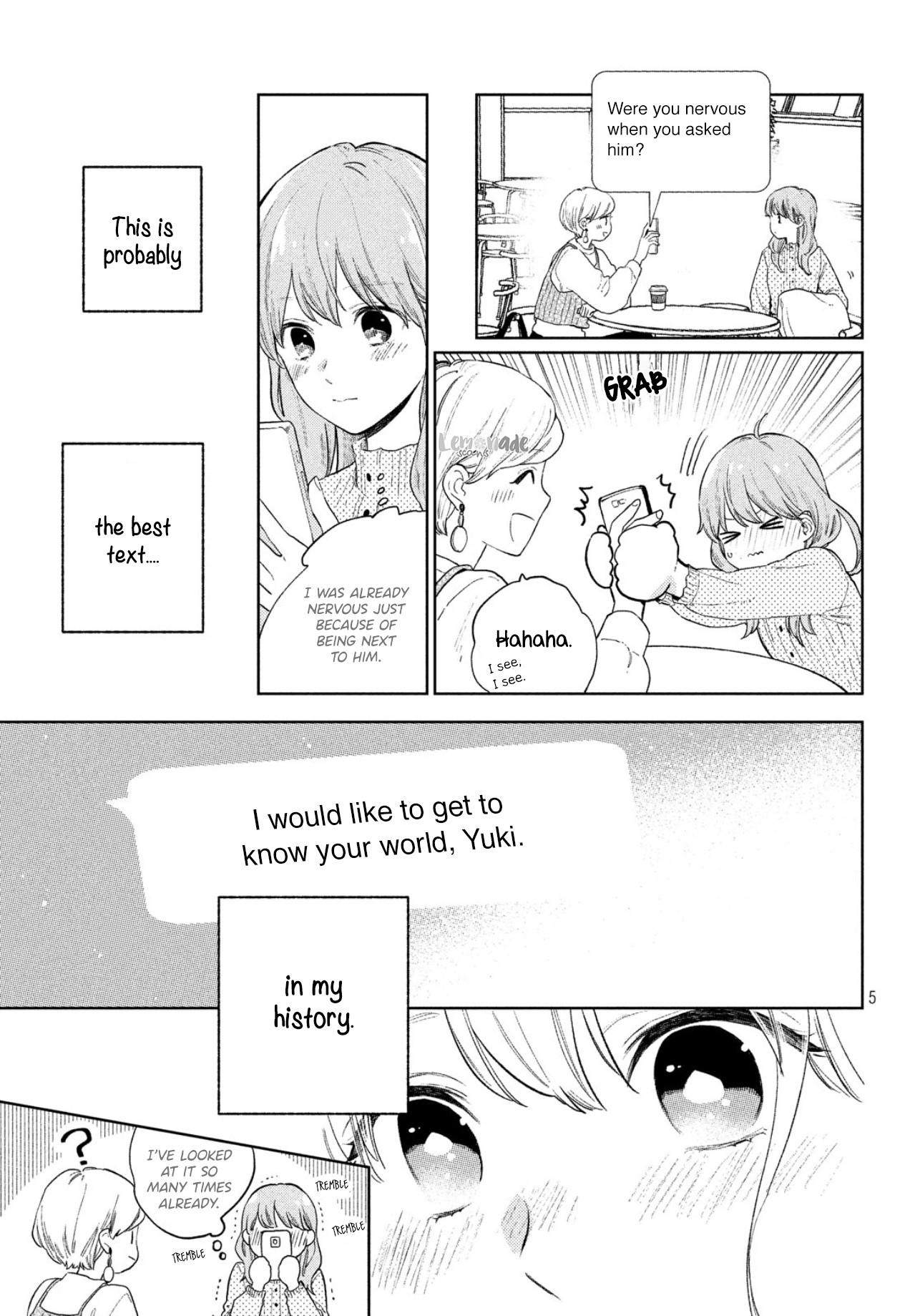 Yubisaki to Renren Chapter 2 page 7 - Chapter 2: Towars Love