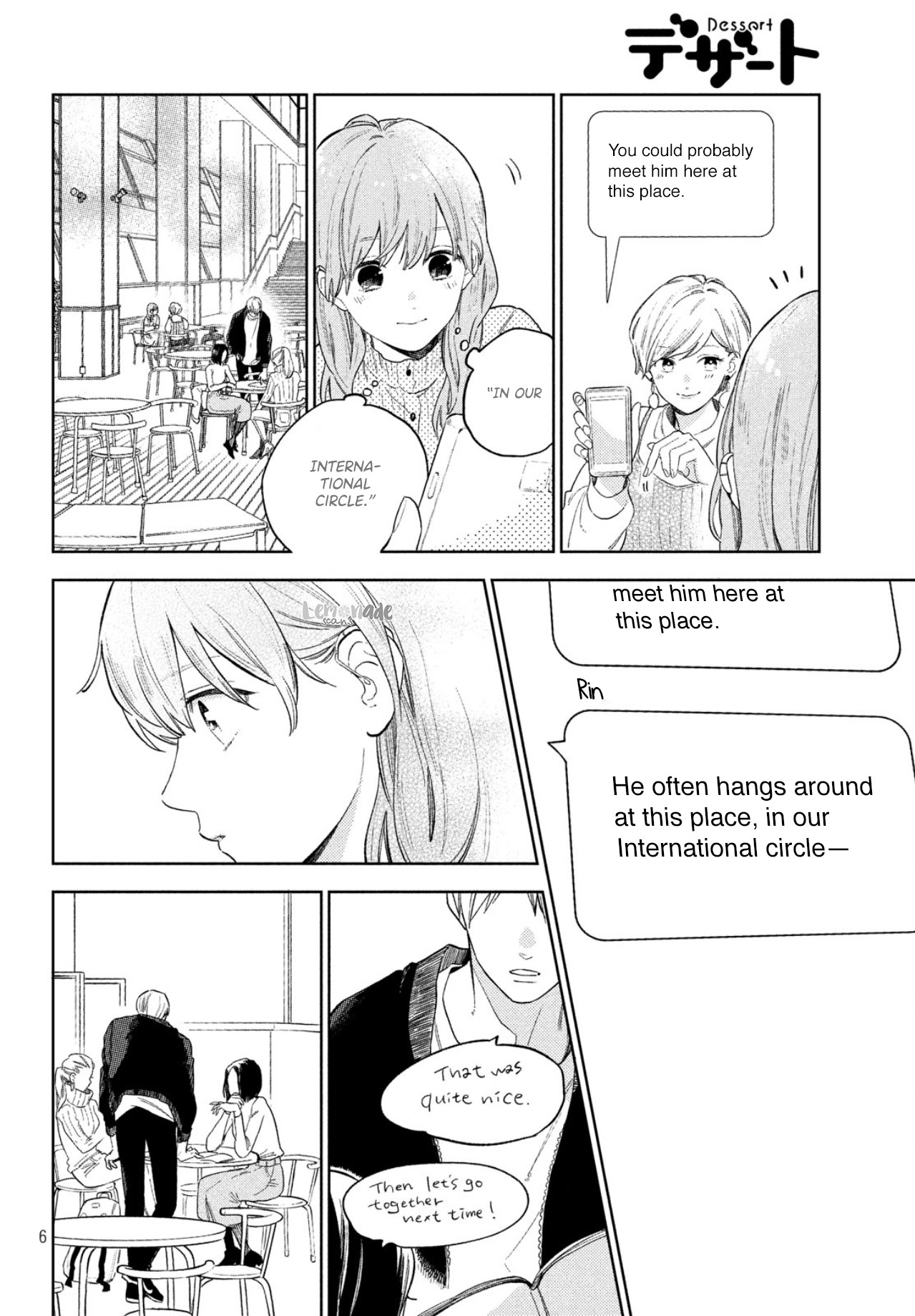 Yubisaki to Renren Chapter 2 page 8 - Chapter 2: Towars Love