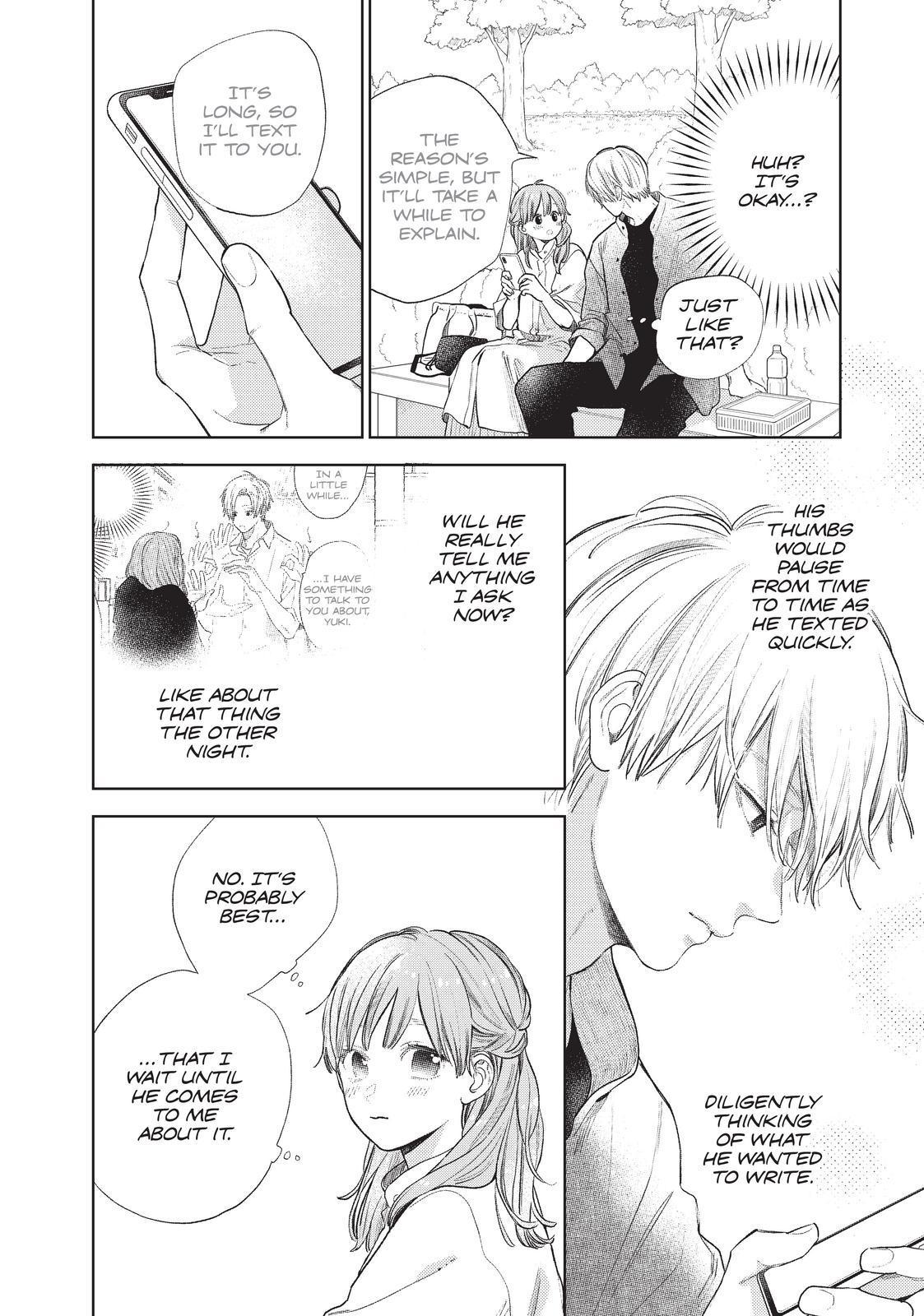 Yubisaki to Renren Chapter 20 page 30 - Chapter 20