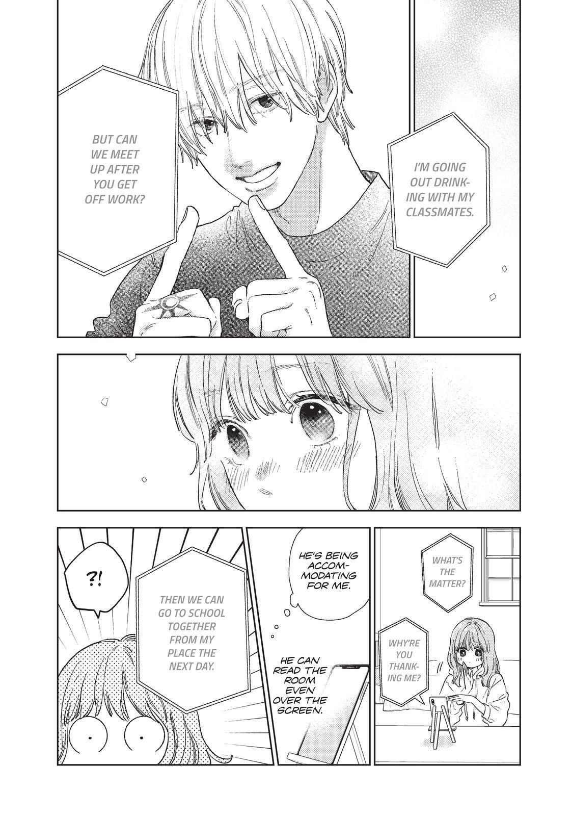 Yubisaki to Renren Chapter 24 page 6 - Chapter 24
