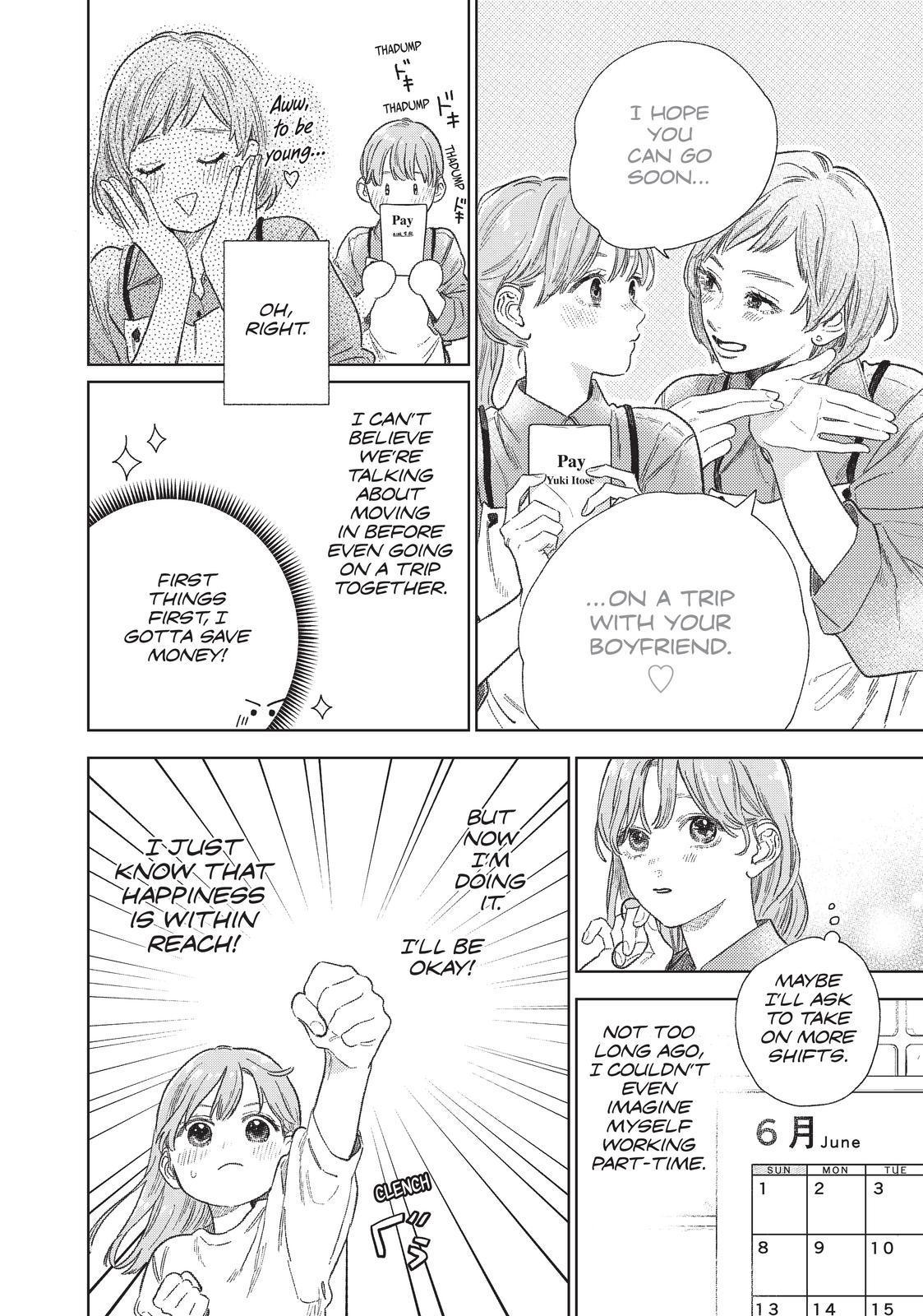 Yubisaki to Renren Chapter 27 page 6 - Chapter 27