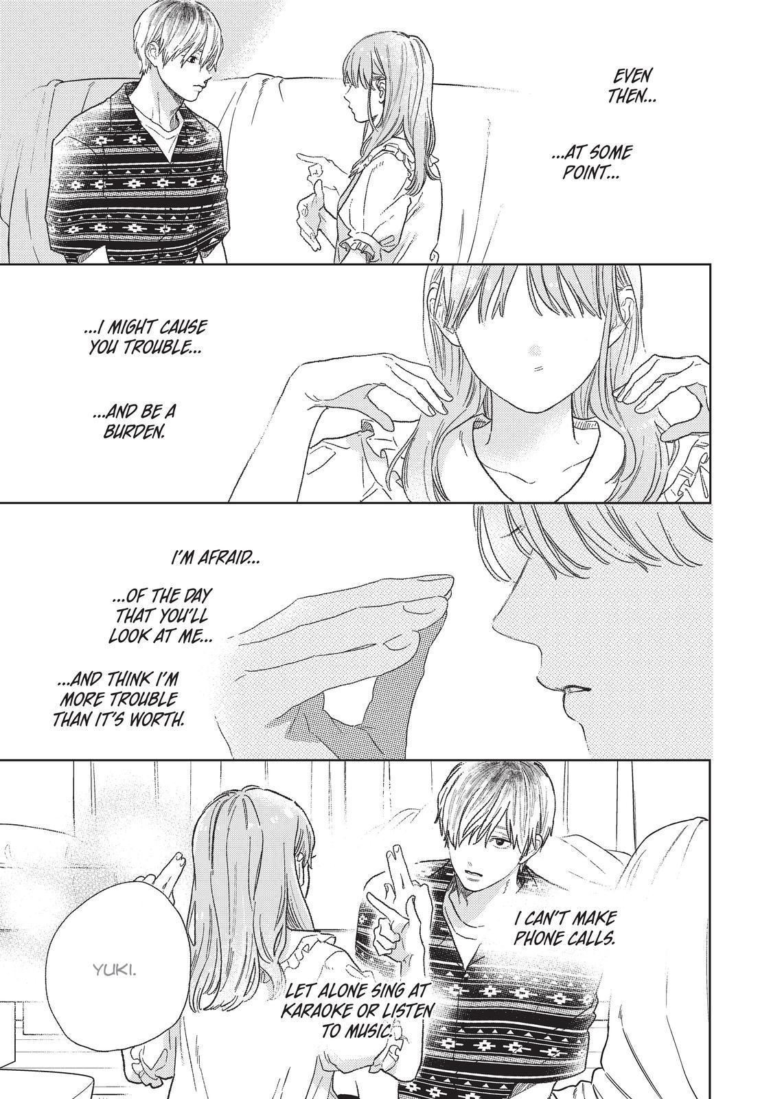 Yubisaki to Renren Chapter 28 page 35 - Chapter 28