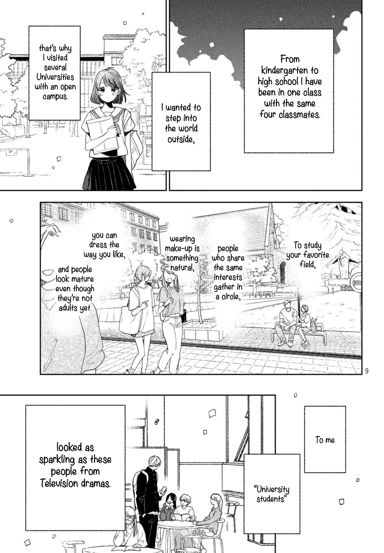 Yubisaki to Renren Chapter 3 page 11 - Chapter 3: Invisible