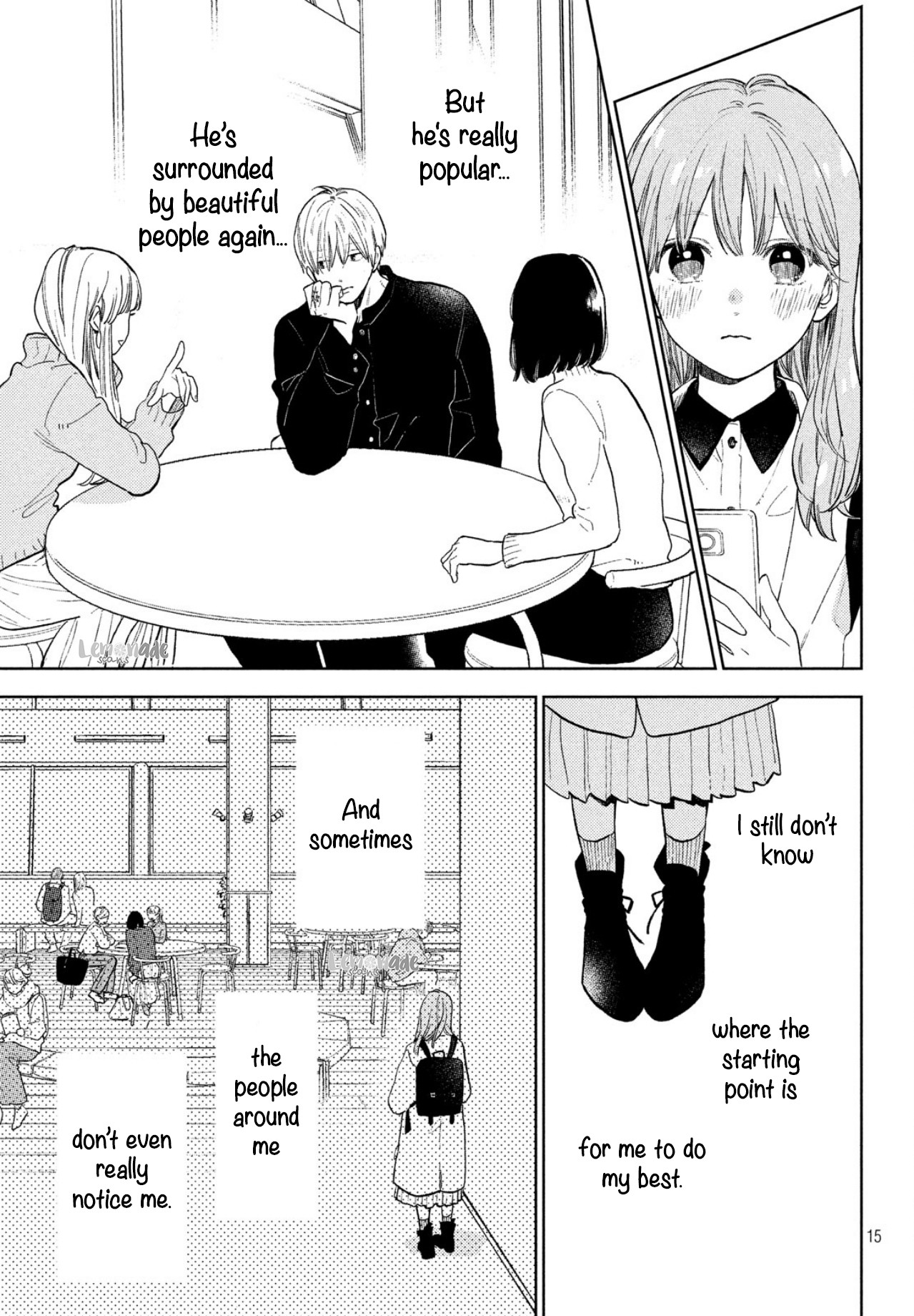 Yubisaki to Renren Chapter 3 page 17 - Chapter 3: Invisible