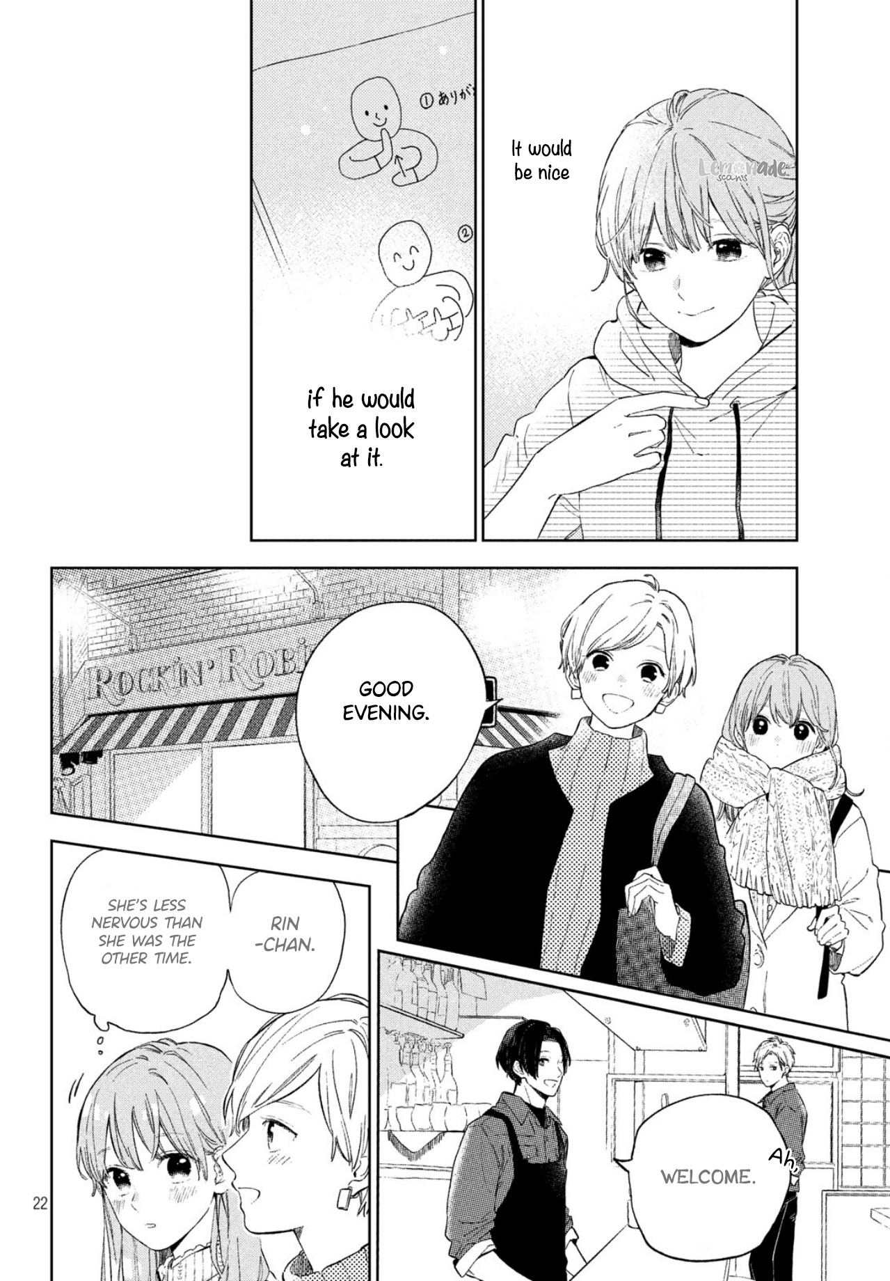 Yubisaki to Renren Chapter 3 page 24 - Chapter 3: Invisible