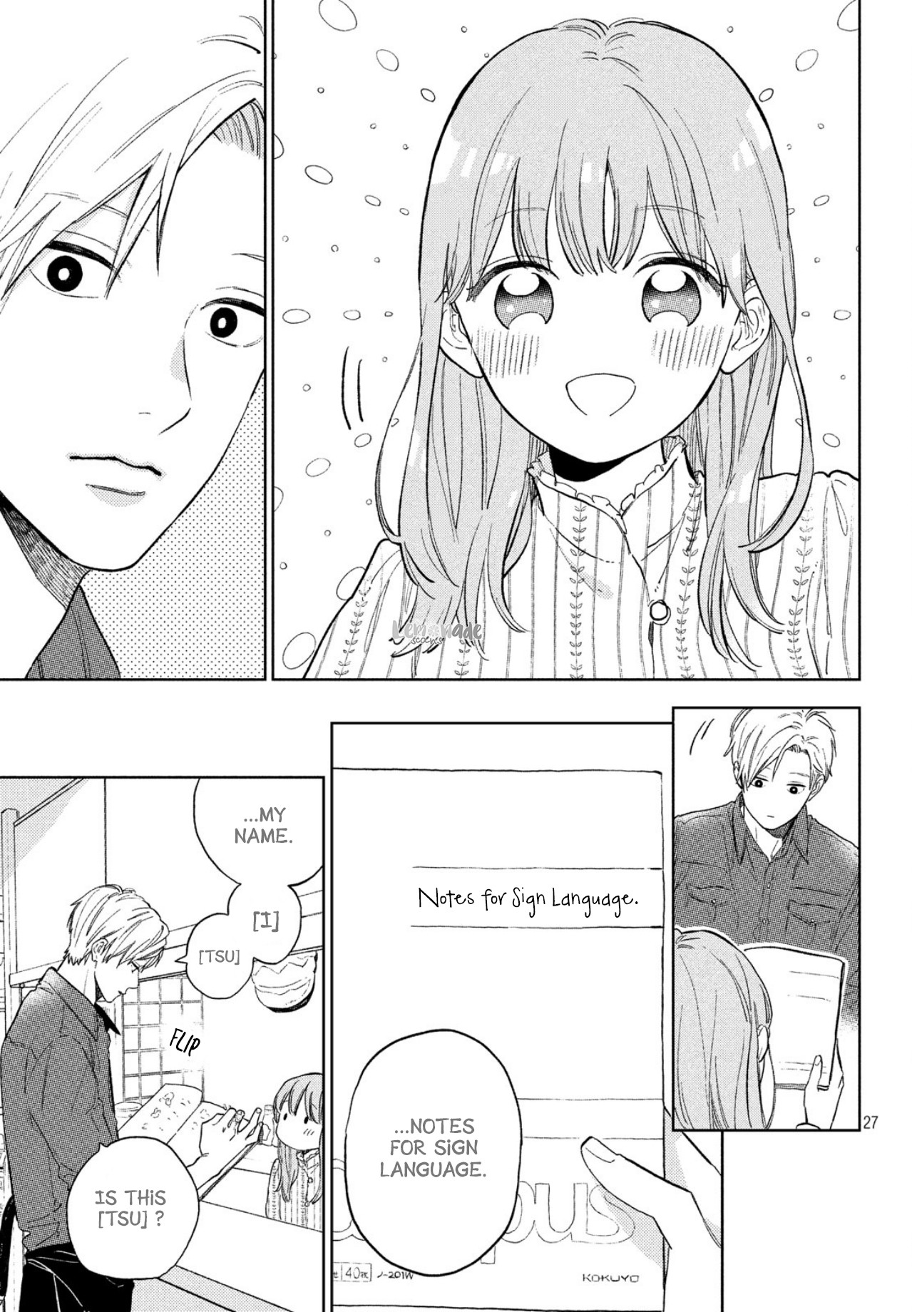 Yubisaki to Renren Chapter 3 page 29 - Chapter 3: Invisible