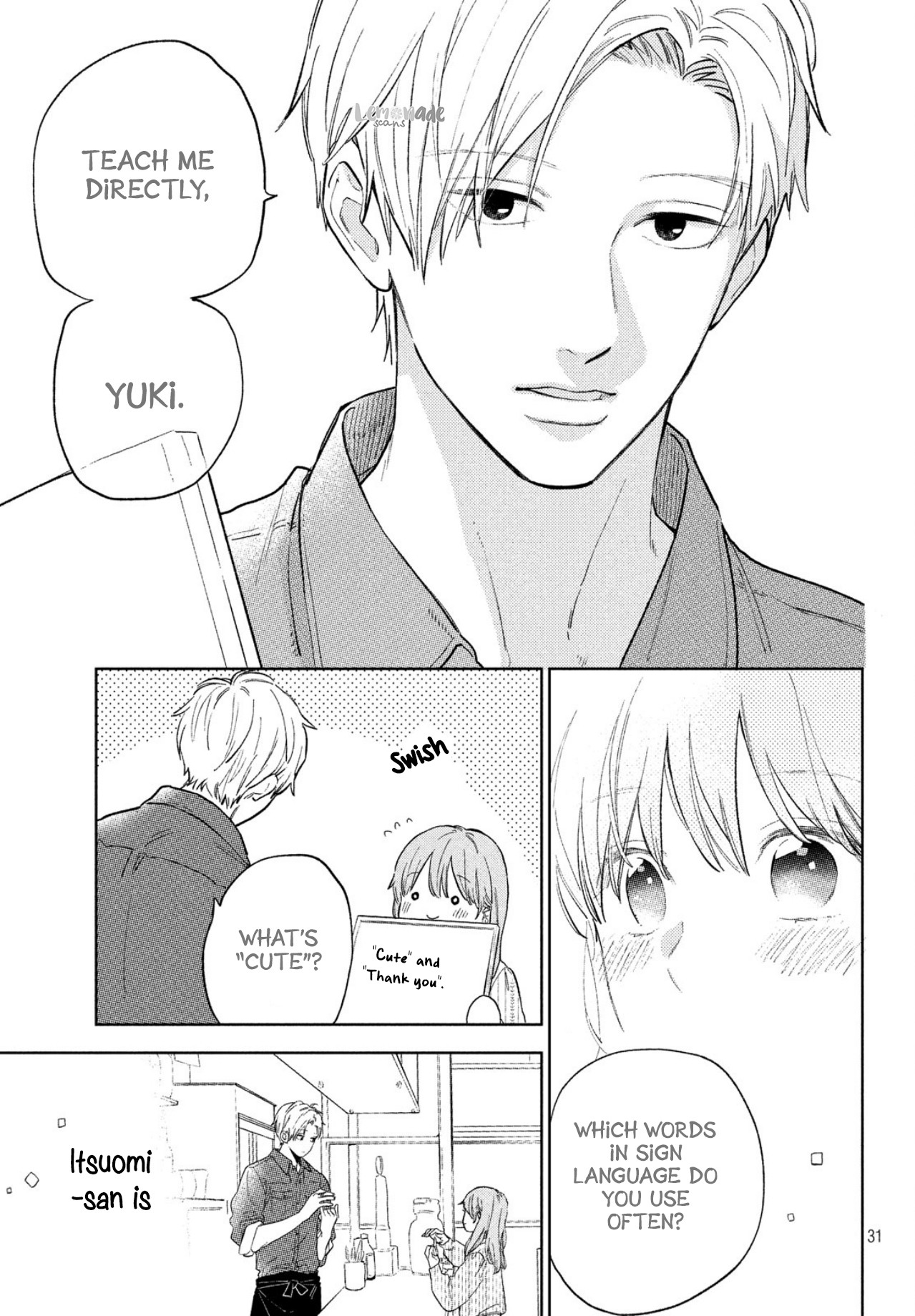Yubisaki to Renren Chapter 3 page 33 - Chapter 3: Invisible