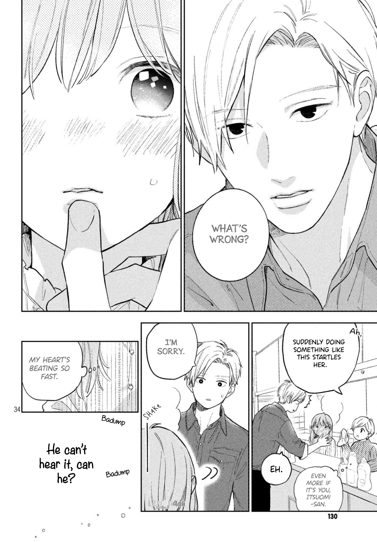 Yubisaki to Renren Chapter 3 page 36 - Chapter 3: Invisible