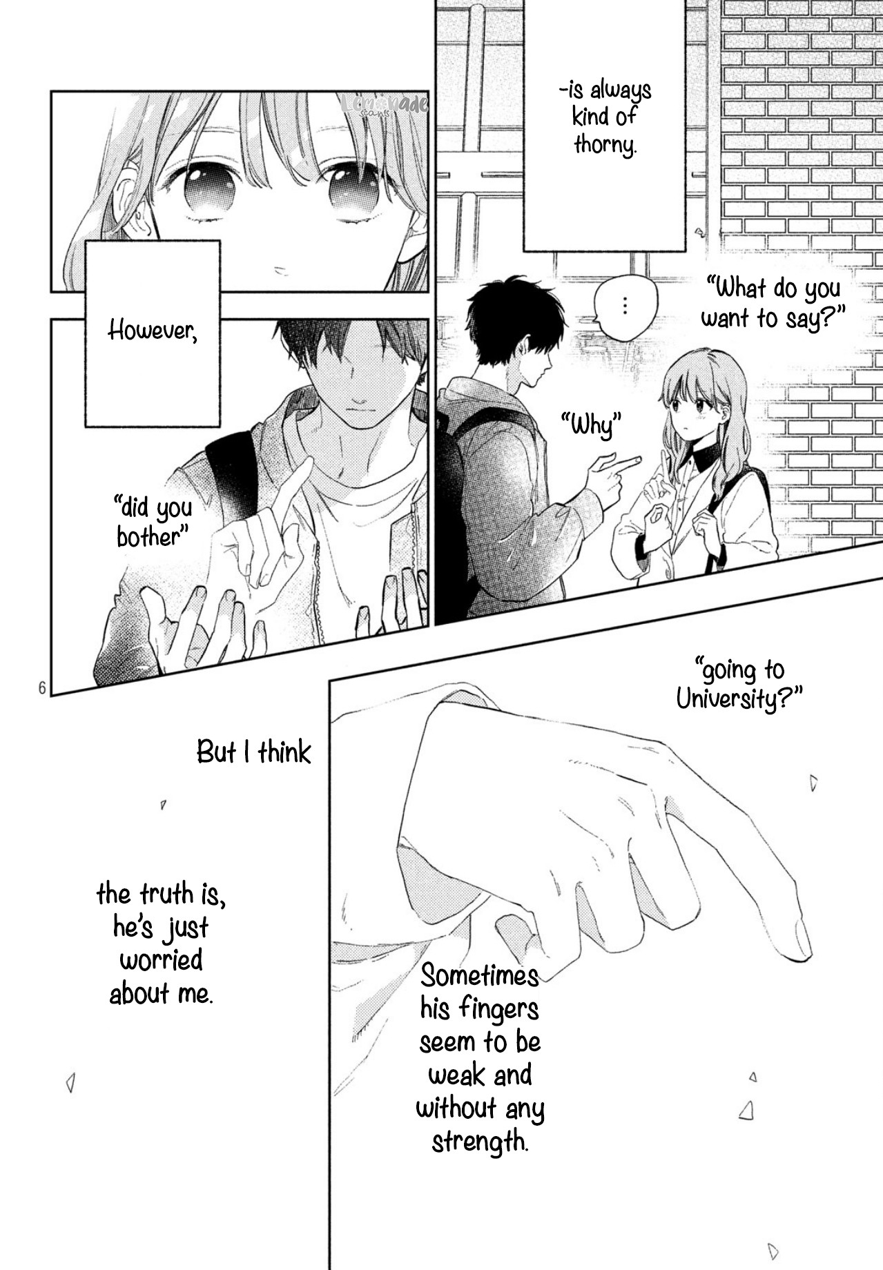 Yubisaki to Renren Chapter 3 page 8 - Chapter 3: Invisible